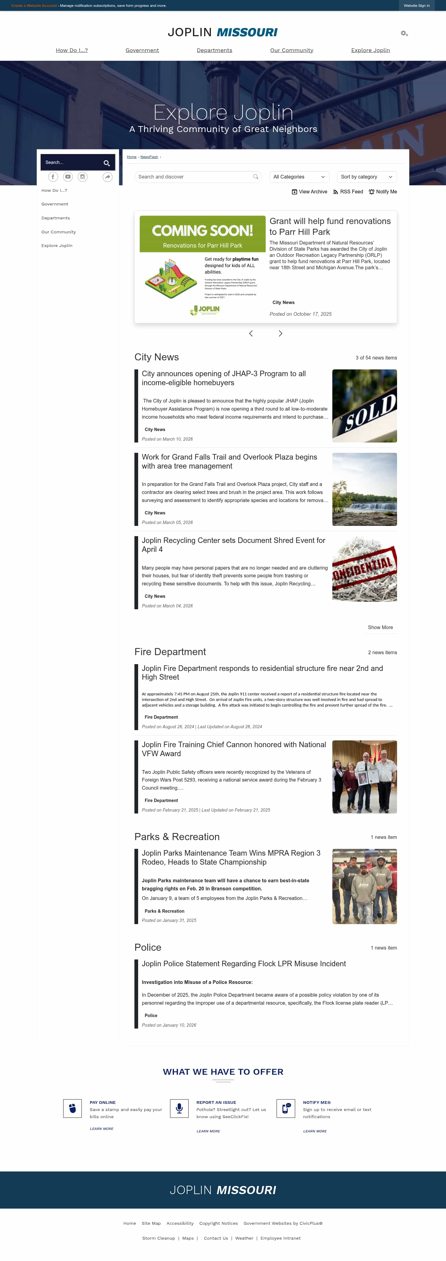 Latest website image capture