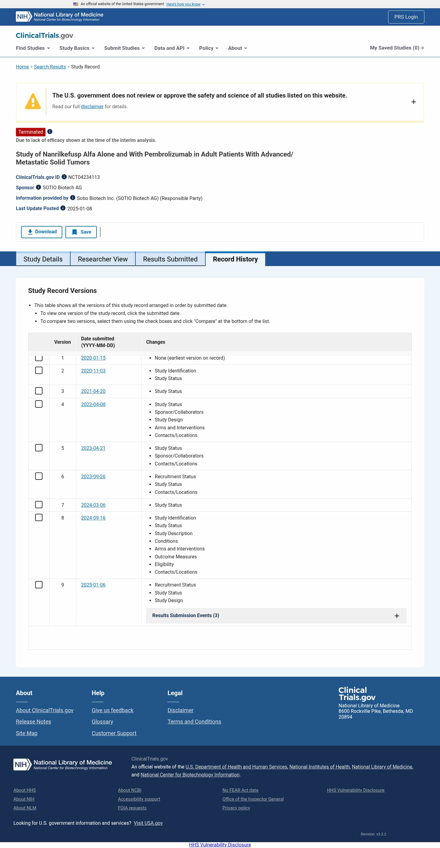 Latest website image capture