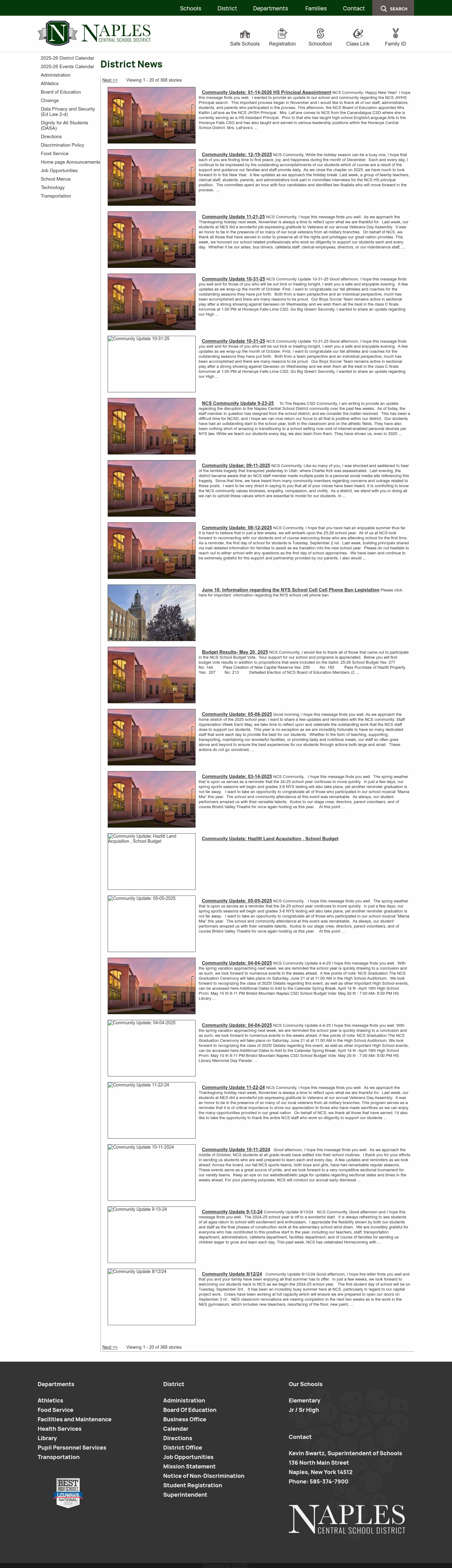 Latest website image capture