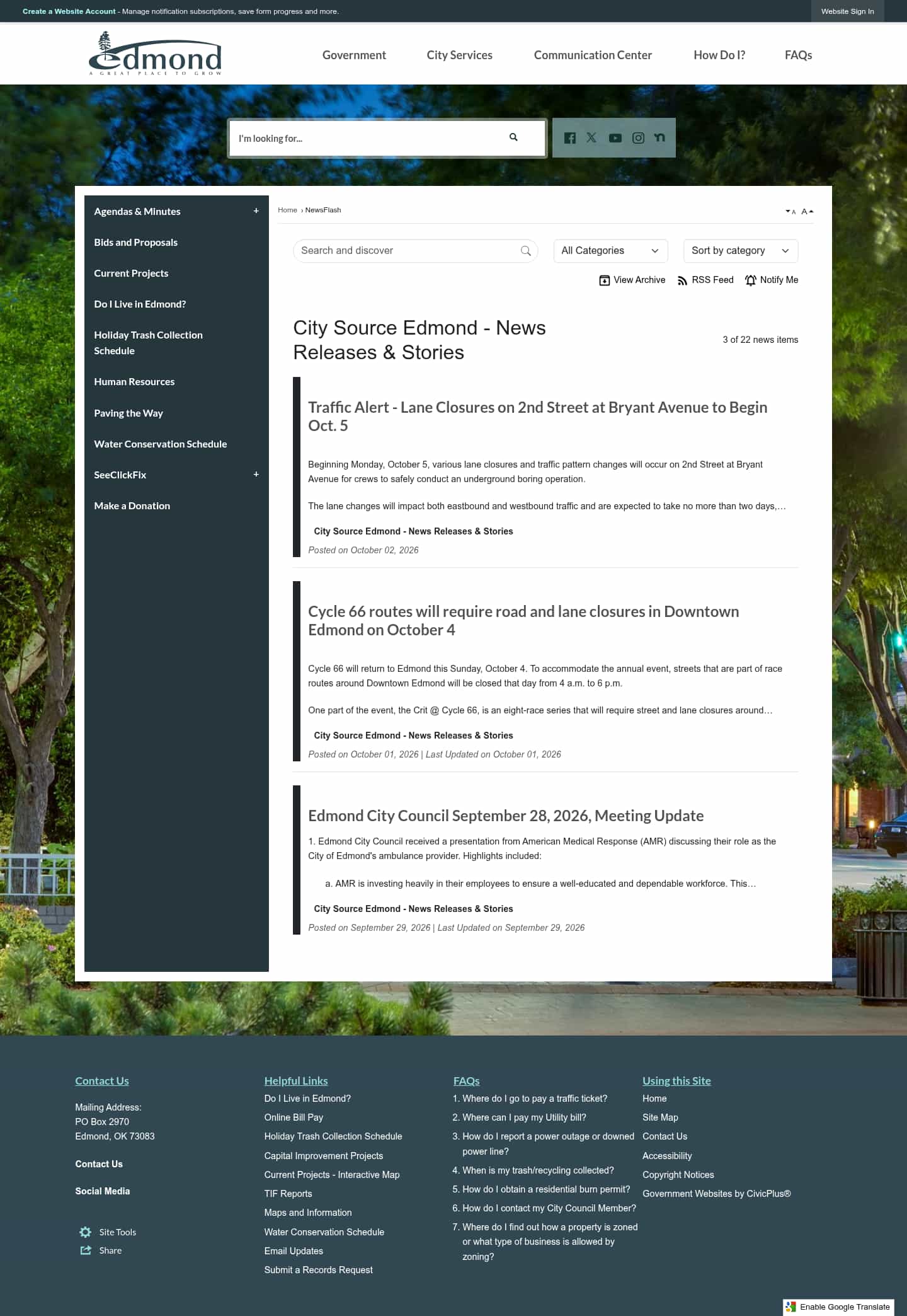 Latest website image capture