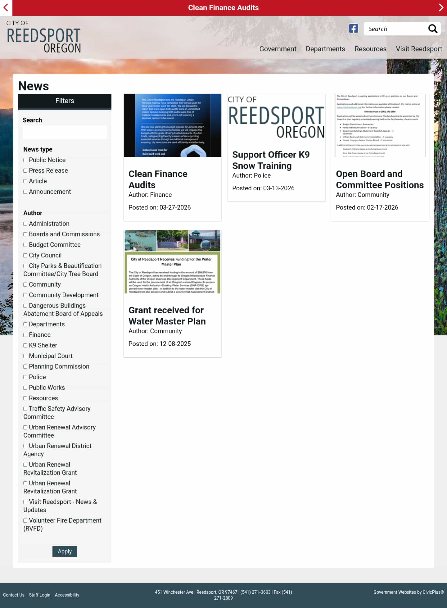 Latest website image capture