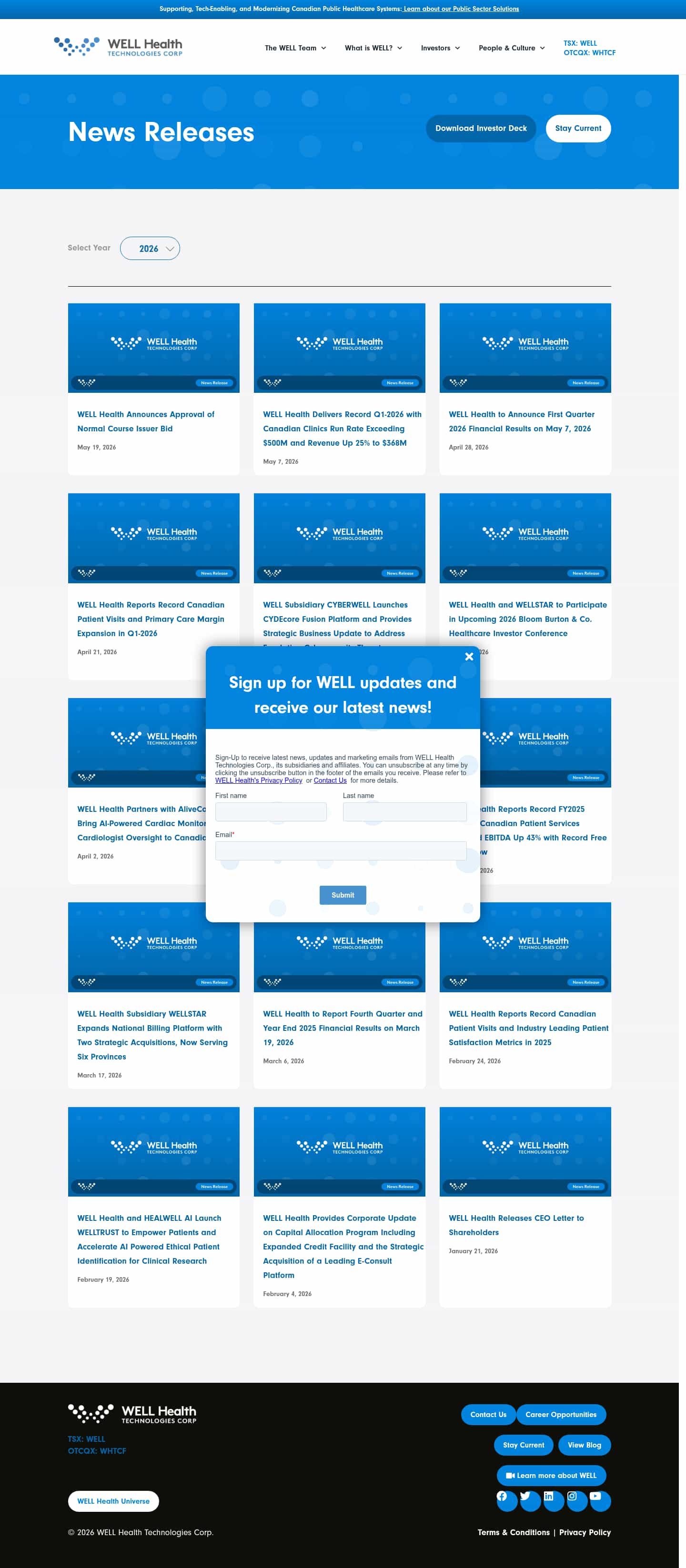 Latest website image capture