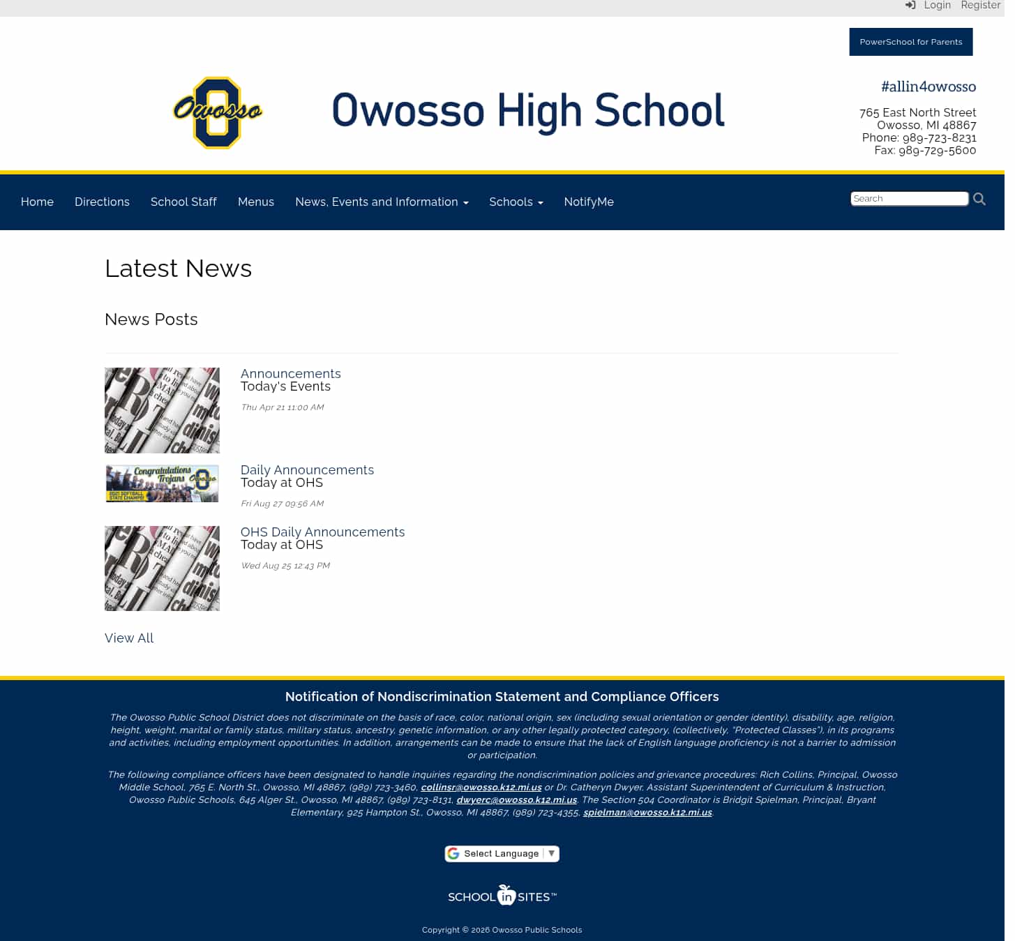 Latest website image capture