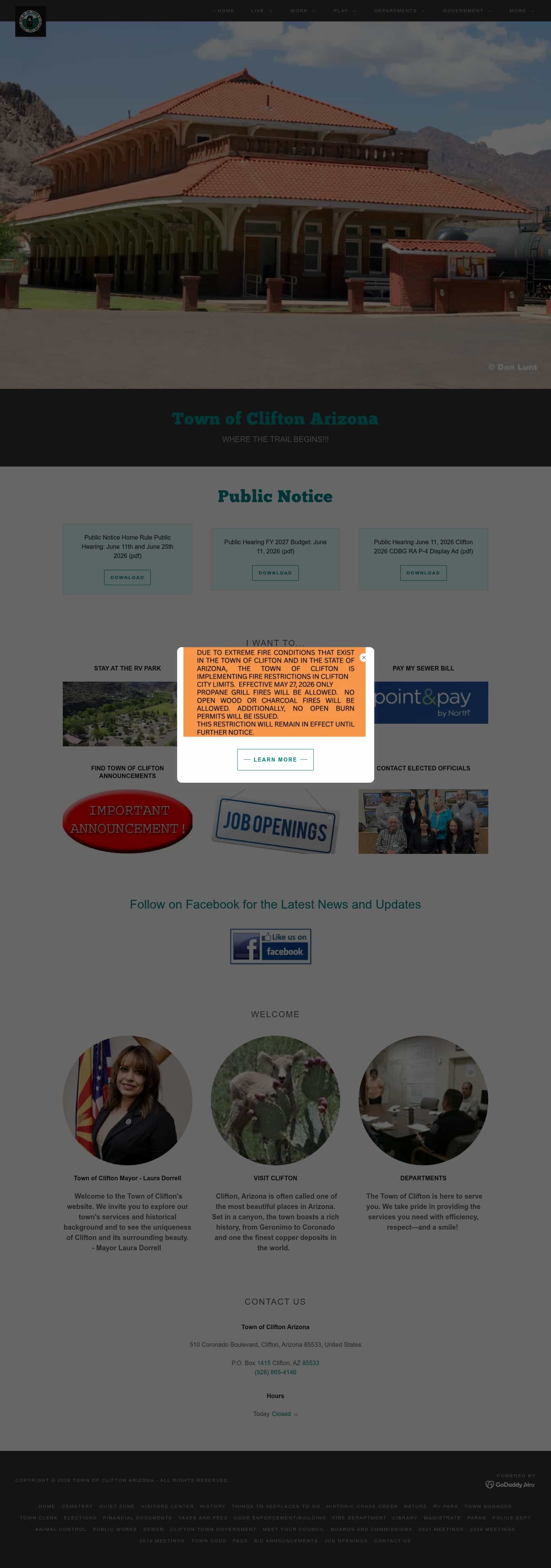 Latest website image capture