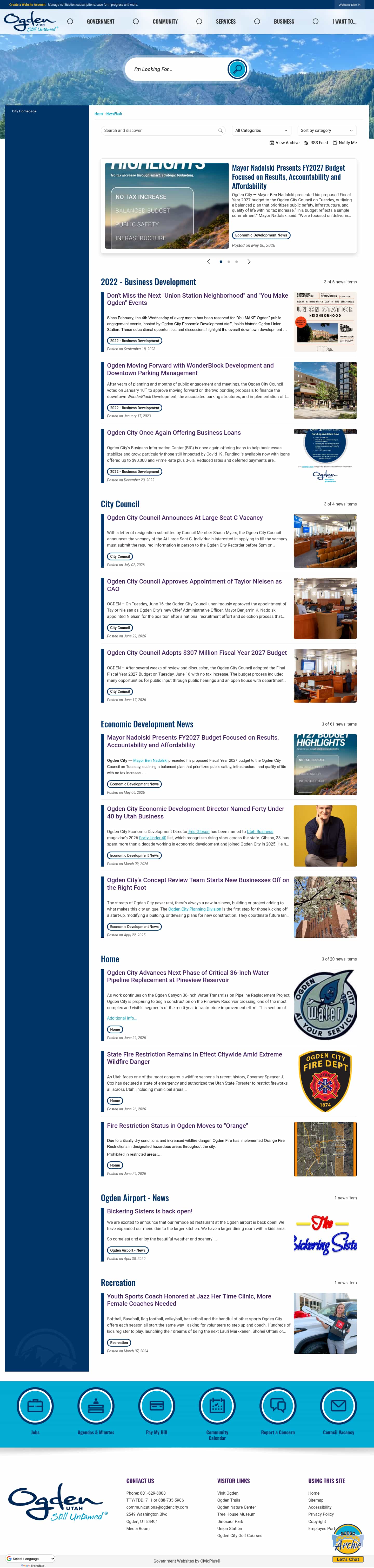 Latest website image capture