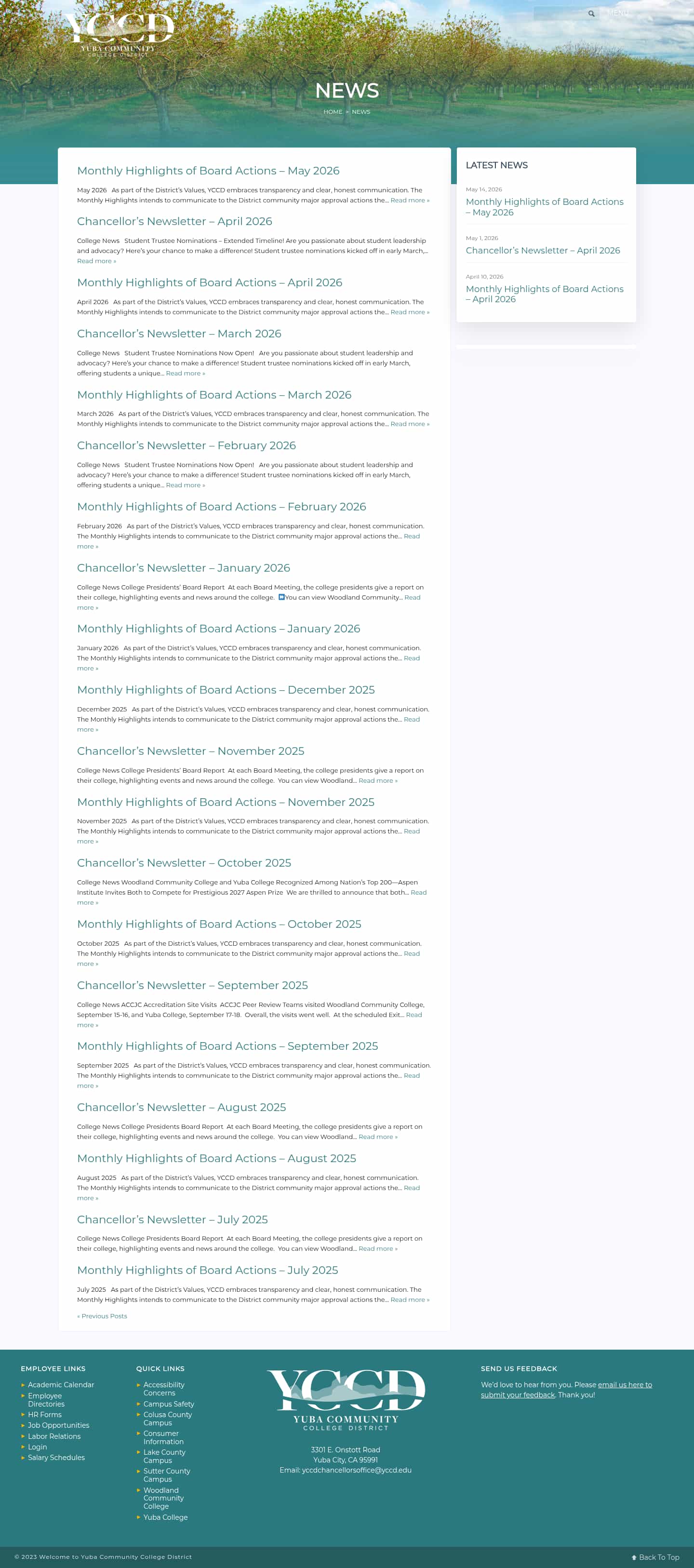 Latest website image capture