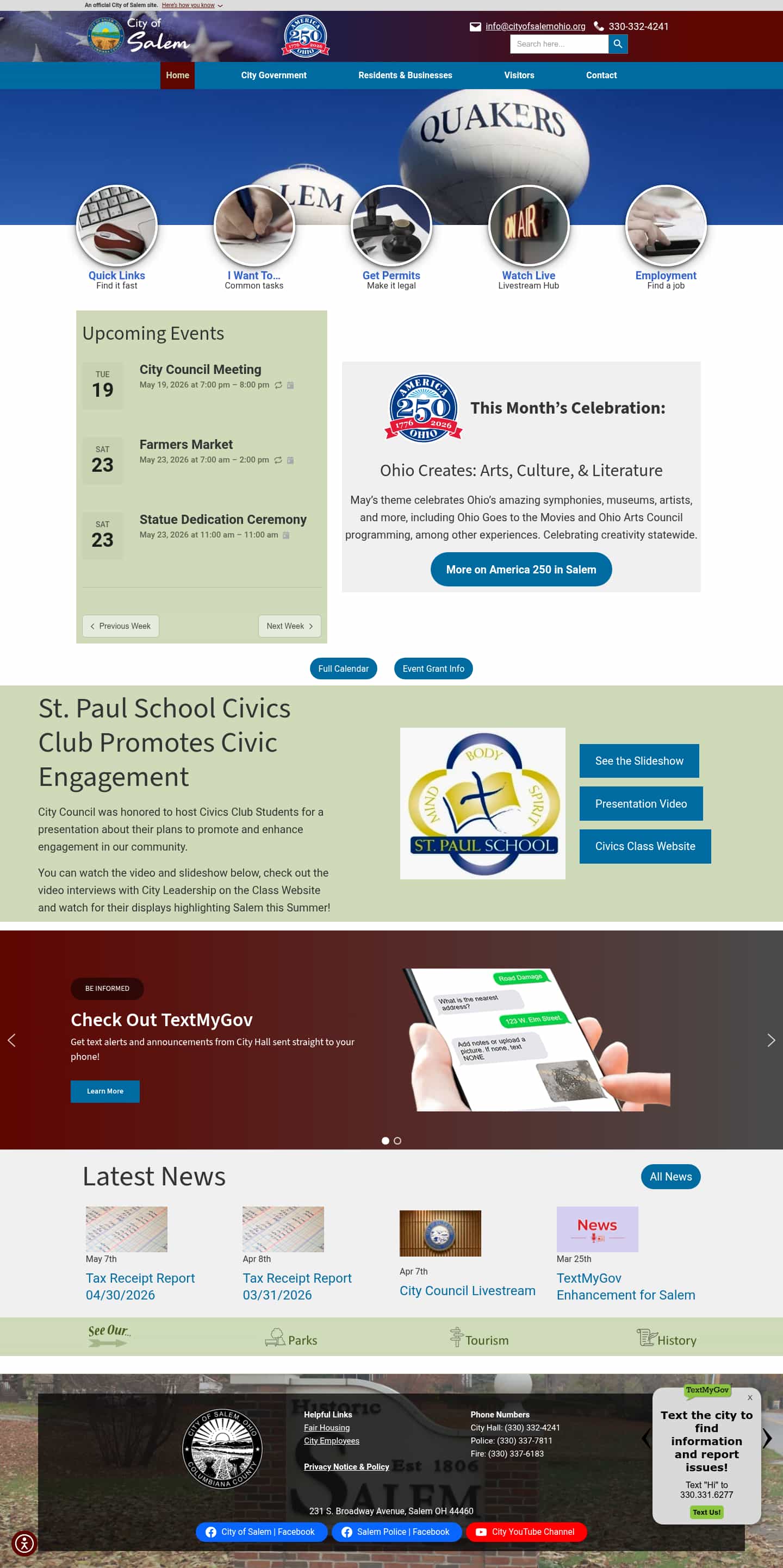 Latest website image capture
