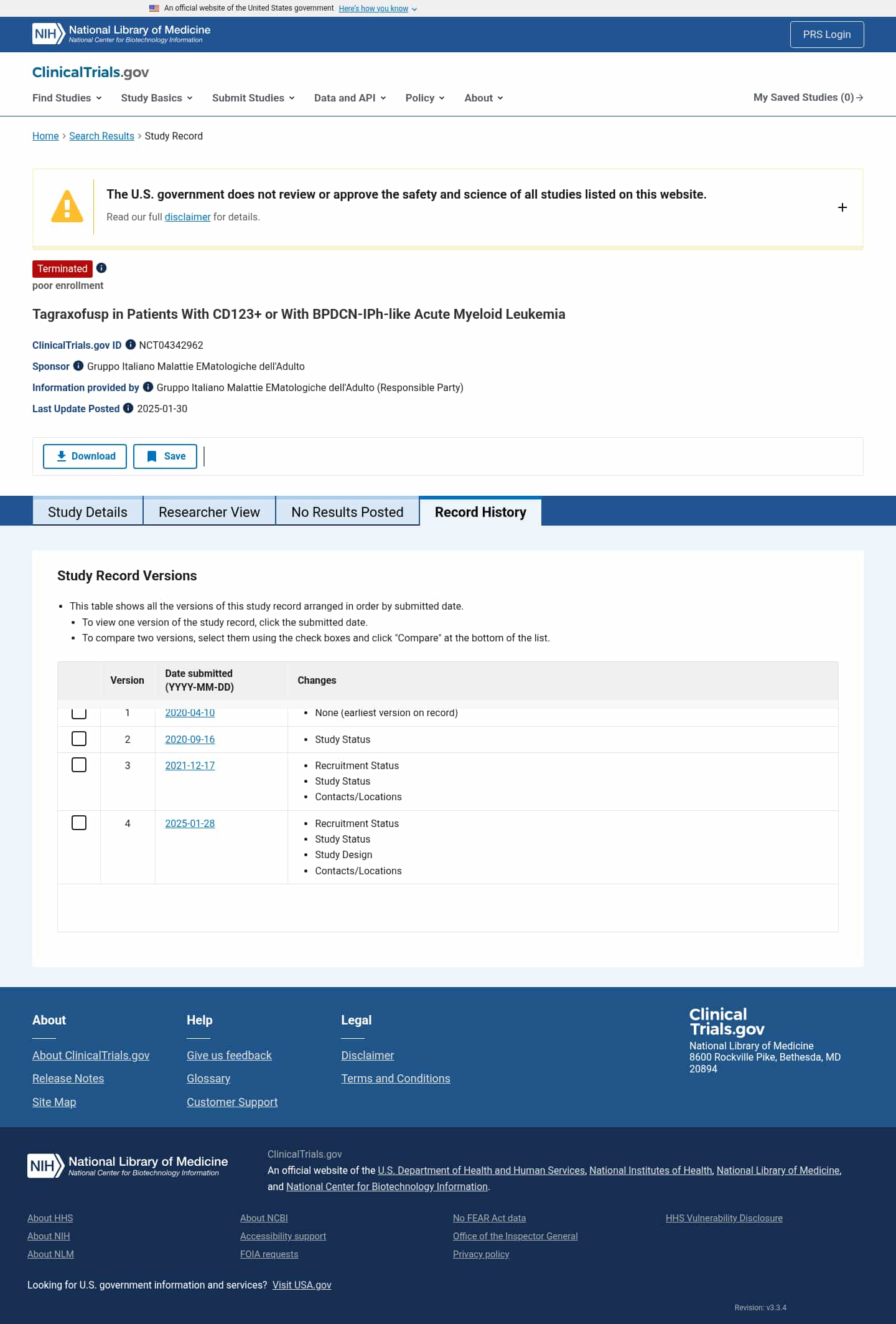 Latest website image capture