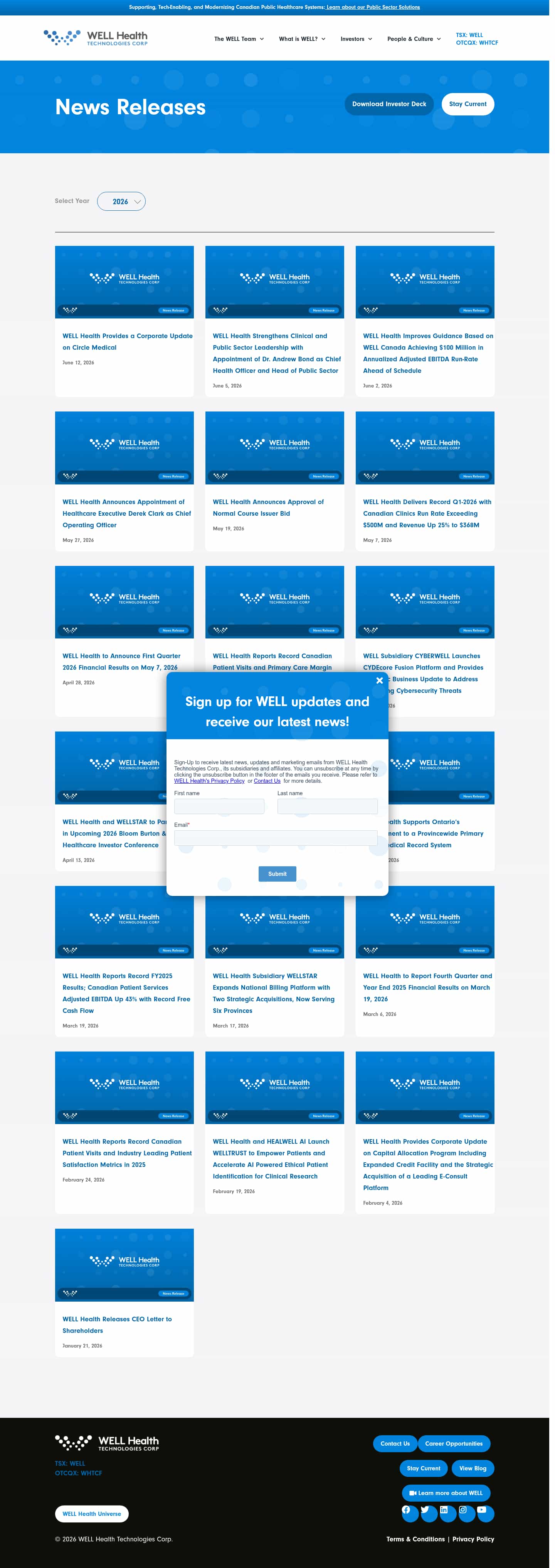 Latest website image capture