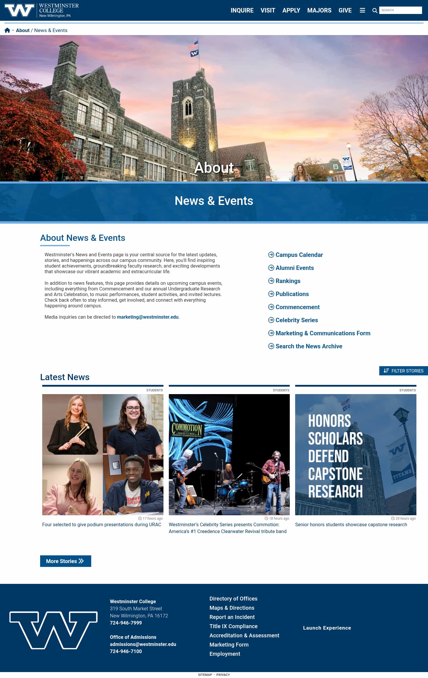 Latest website image capture