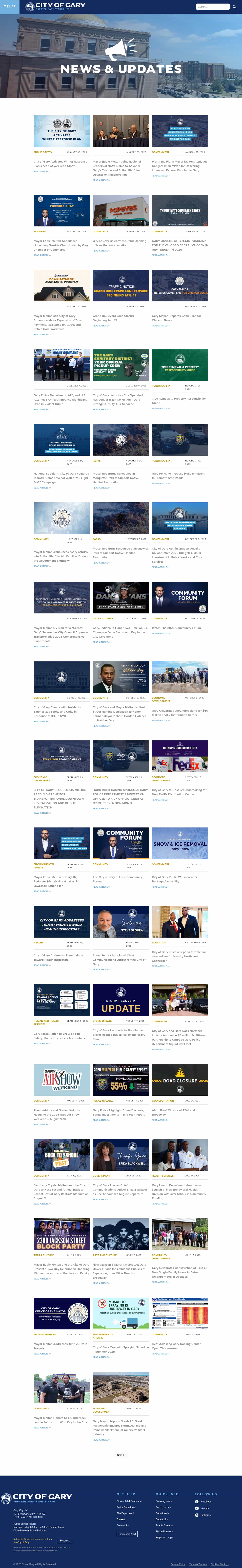 Latest website image capture