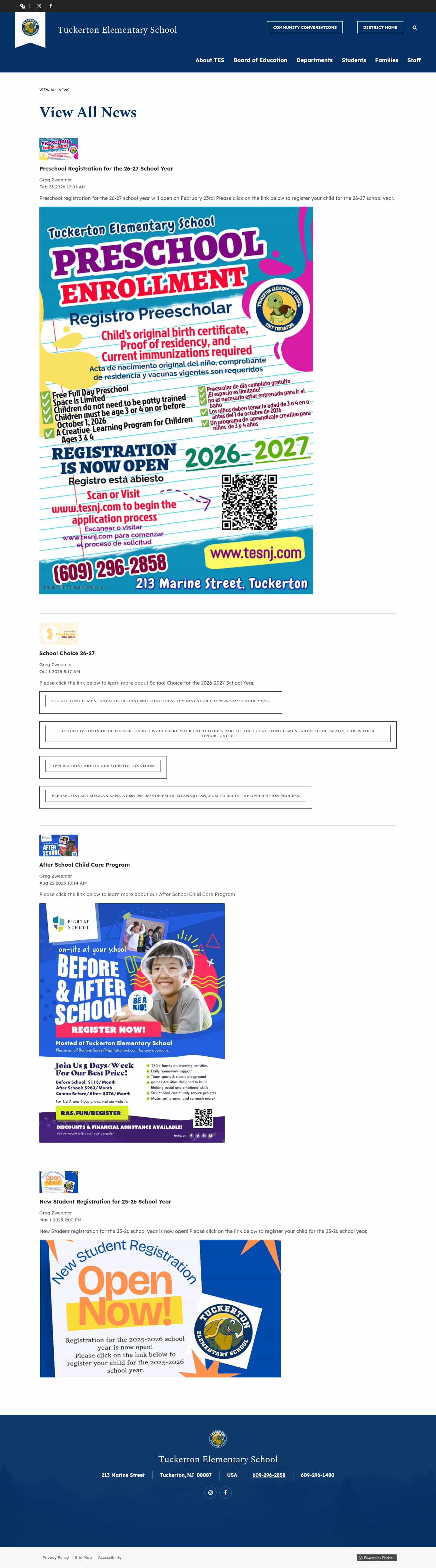 Latest website image capture