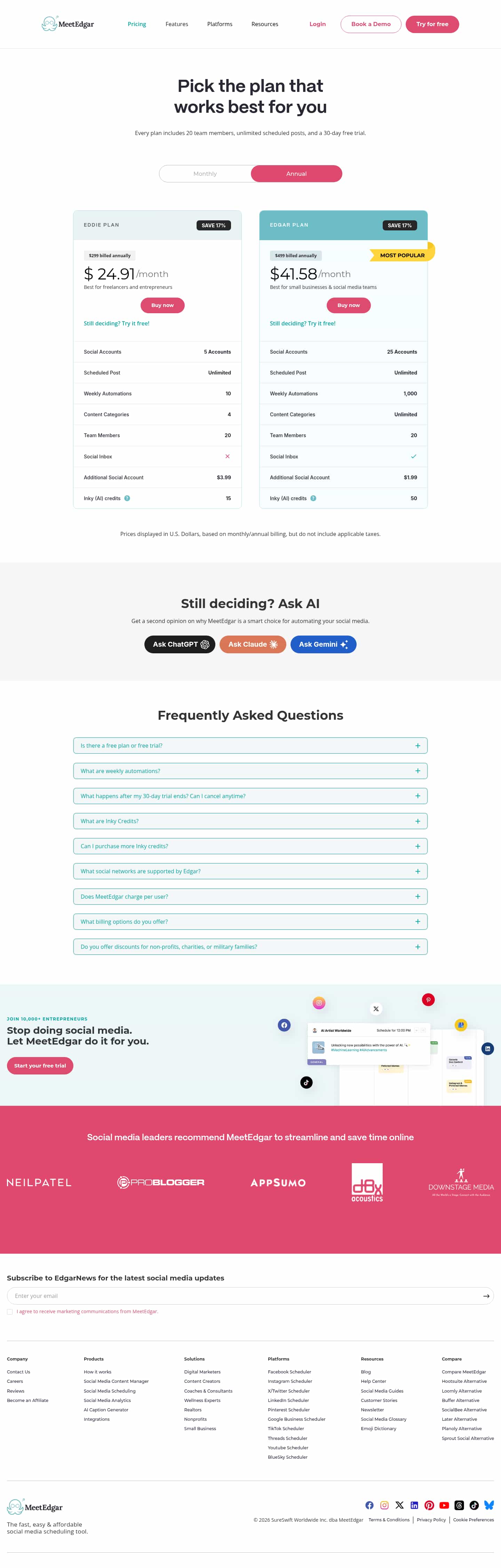 Latest website image capture