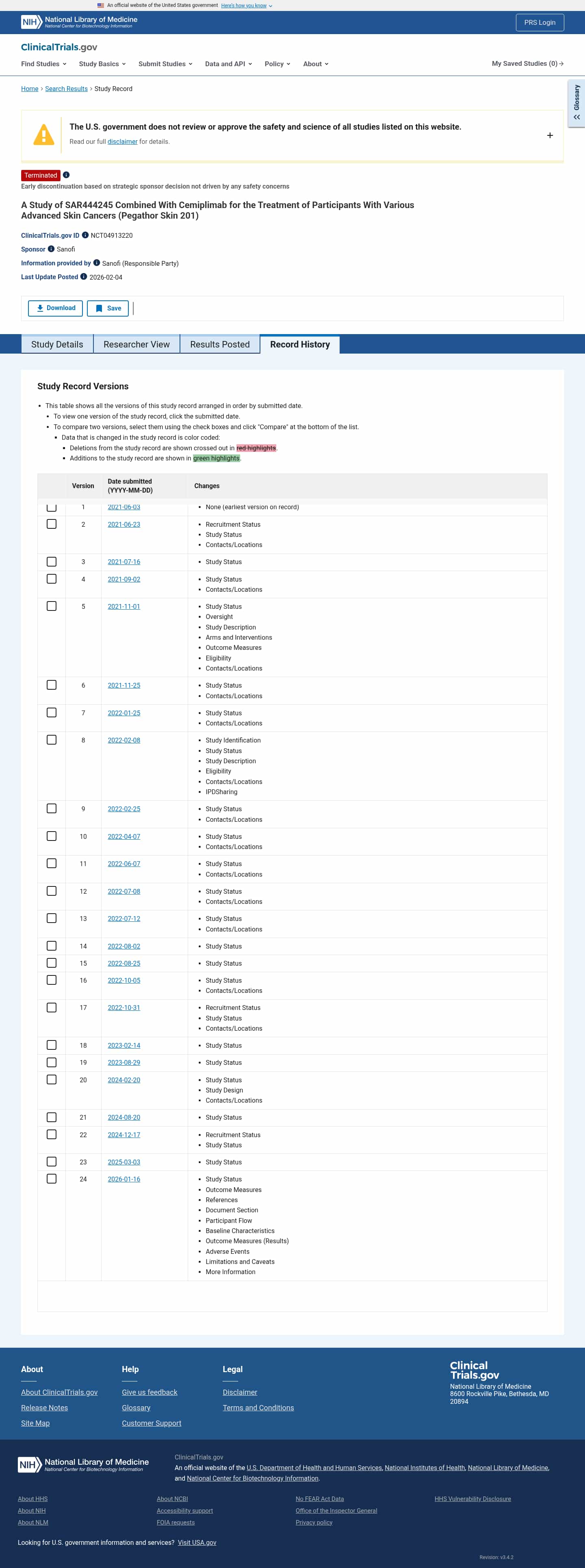 Latest website image capture