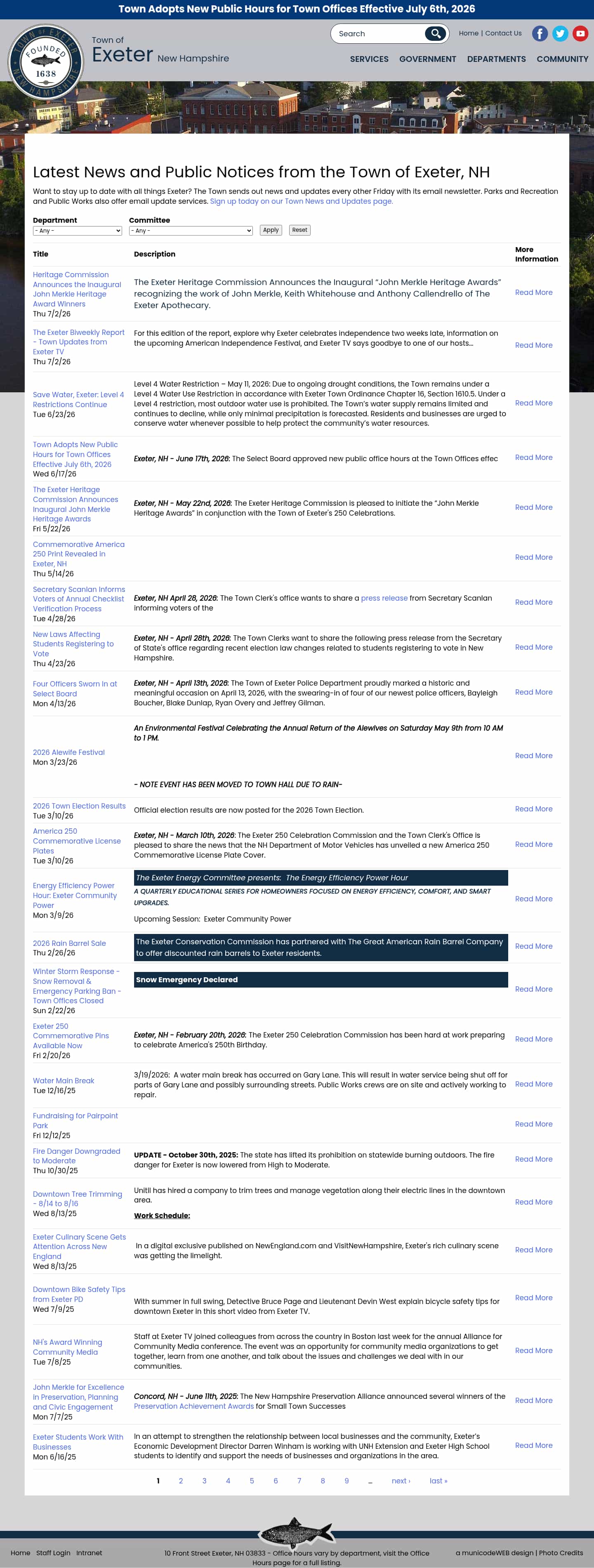 Latest website image capture