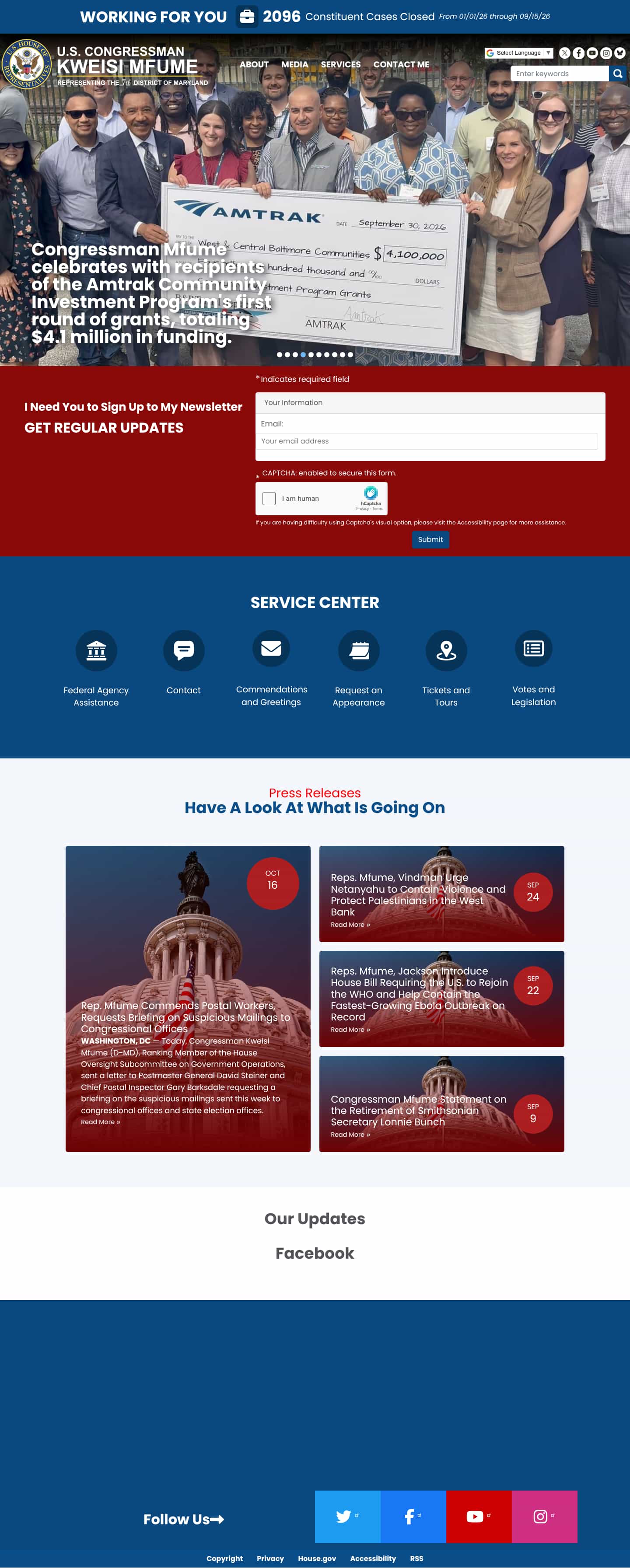 Latest website image capture