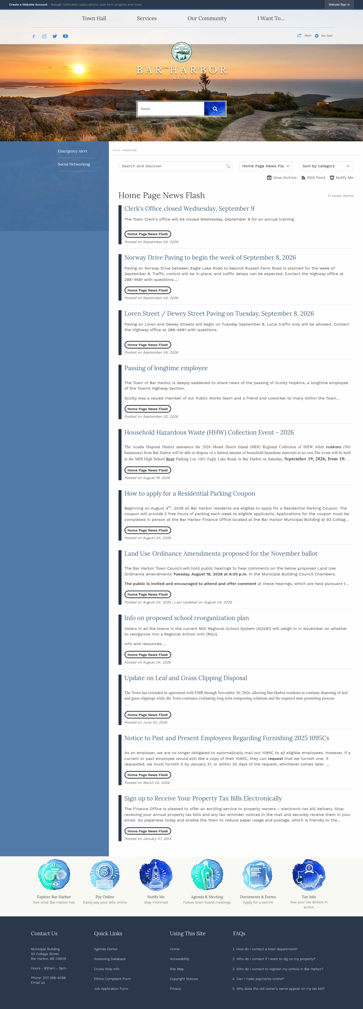 Latest website image capture