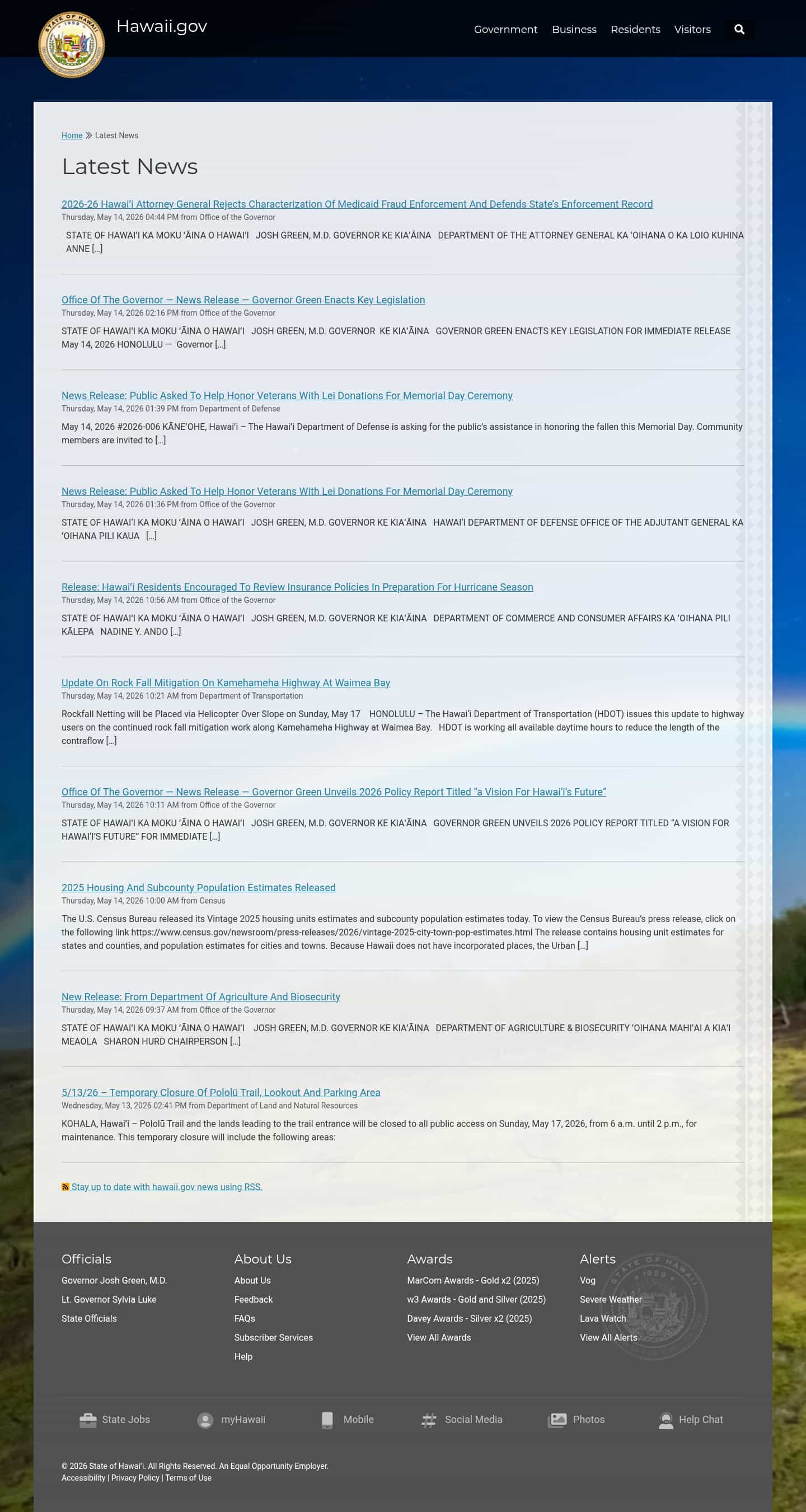 Latest website image capture