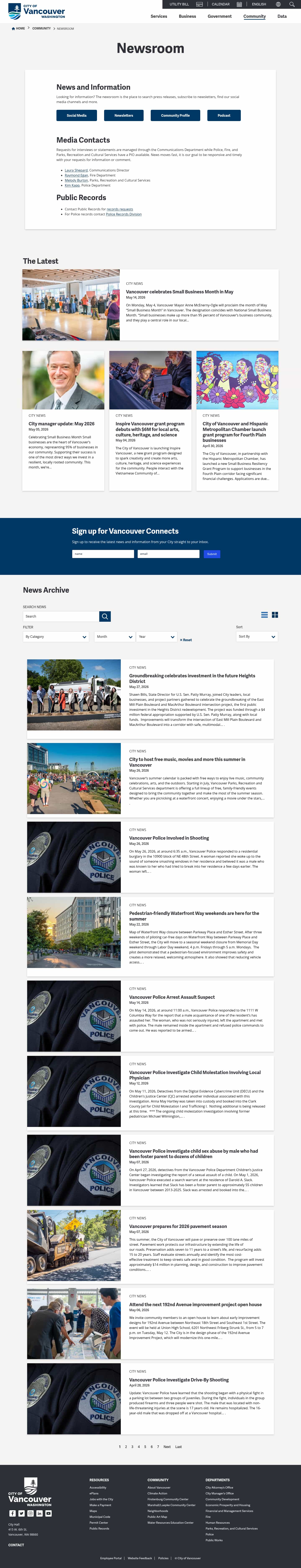 Latest website image capture