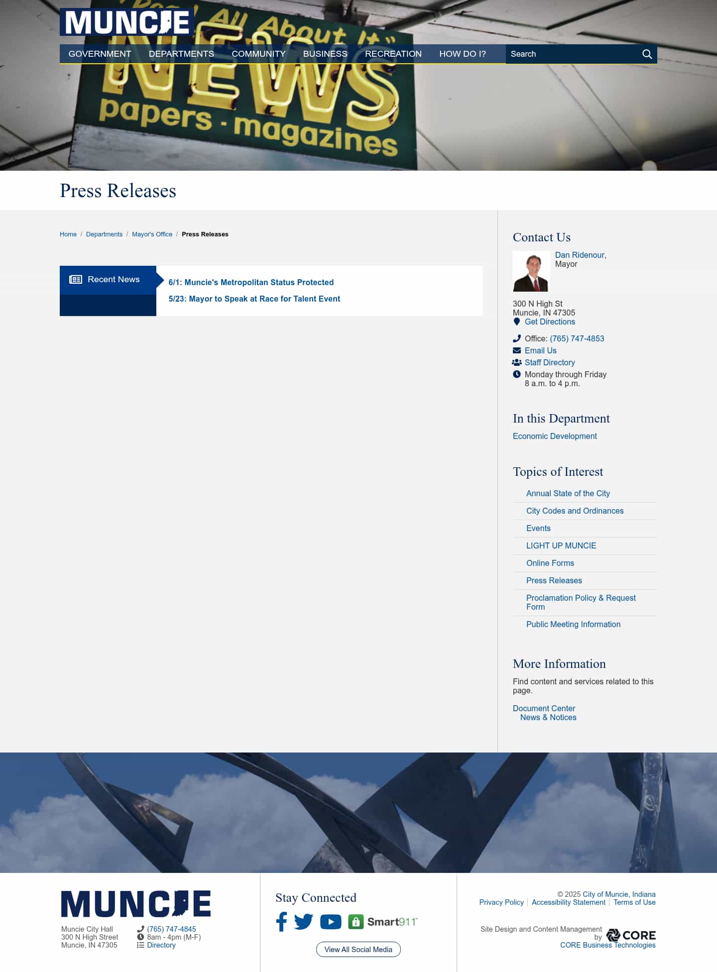 Latest website image capture