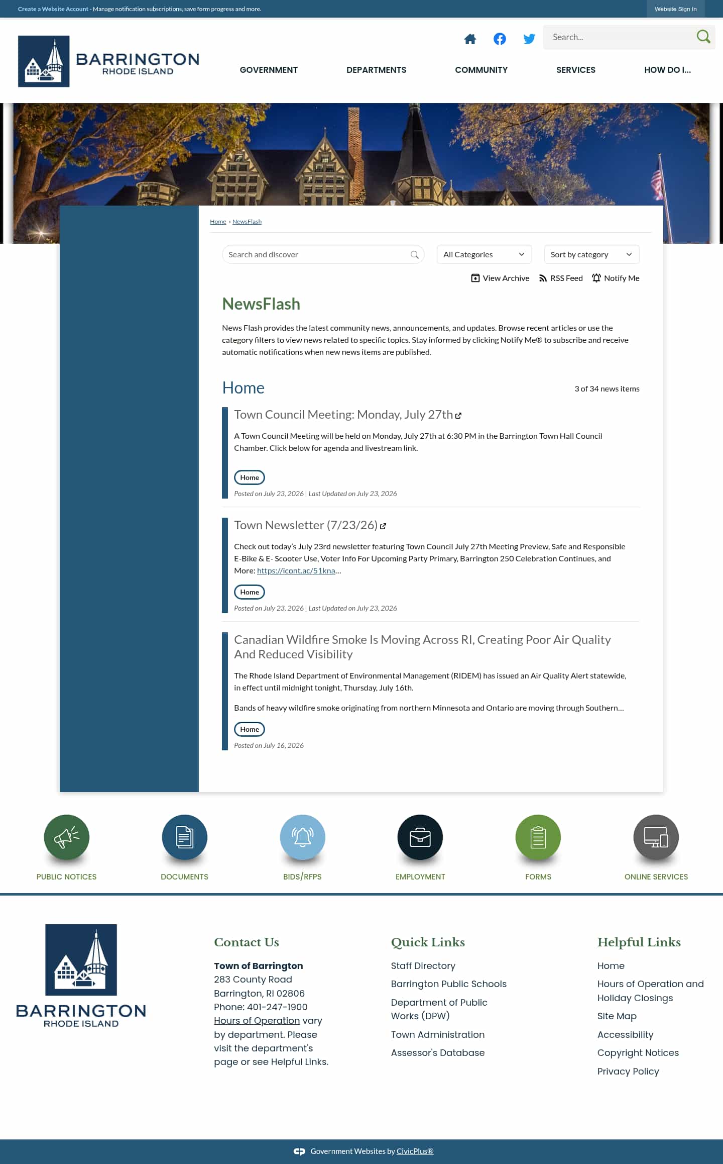 Latest website image capture