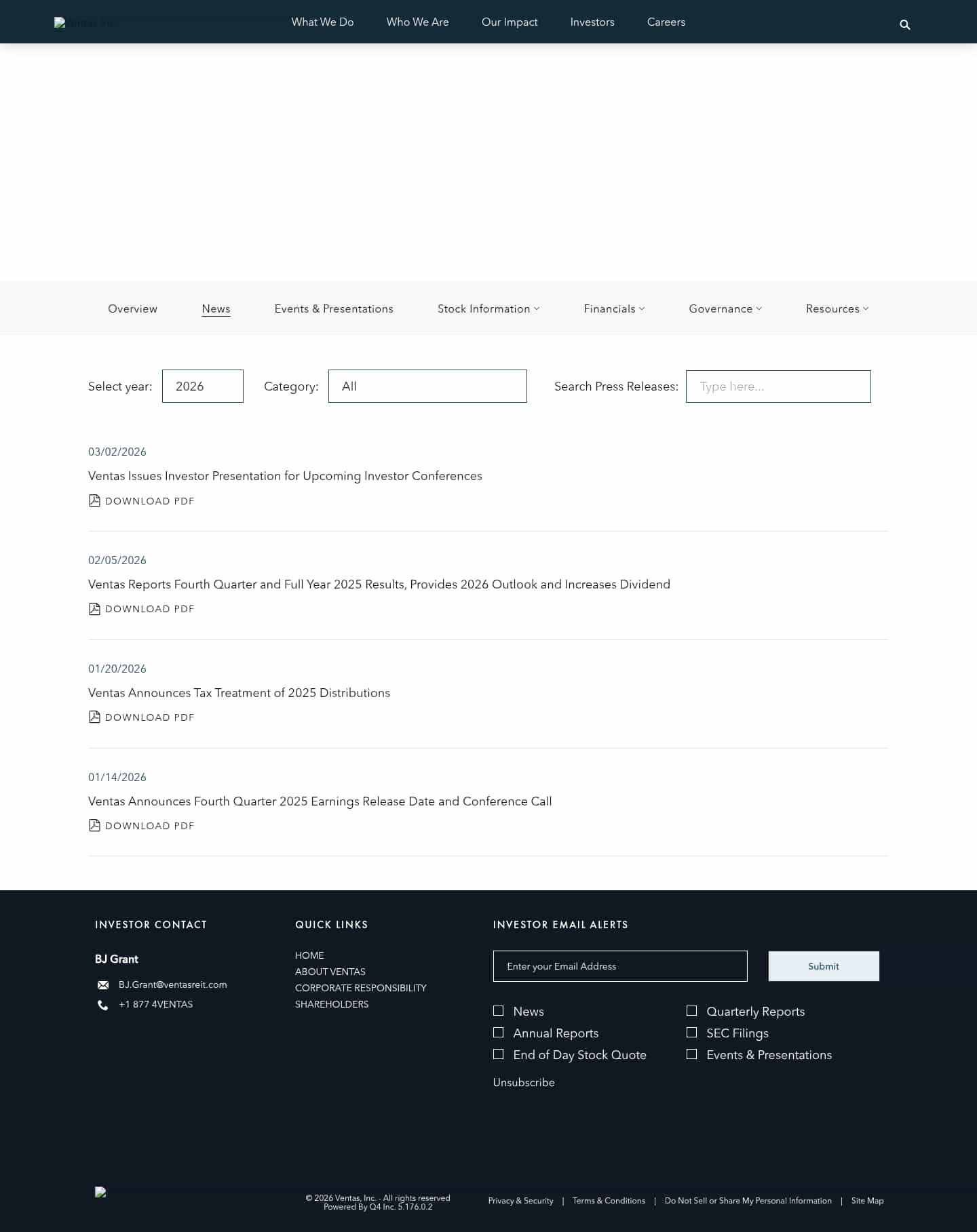 Latest website image capture