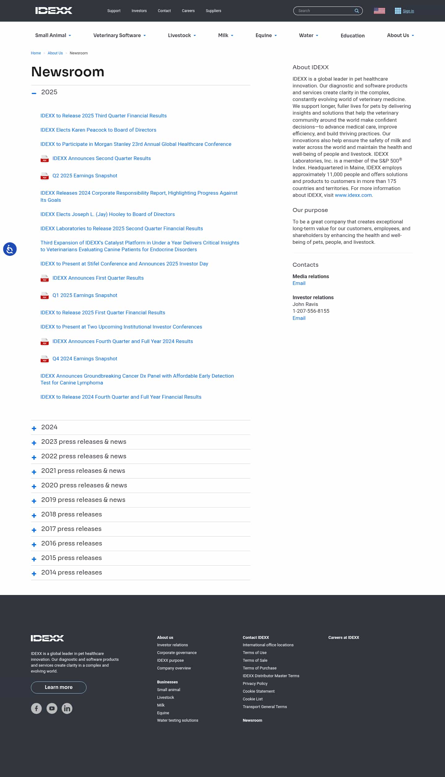 Latest website image capture