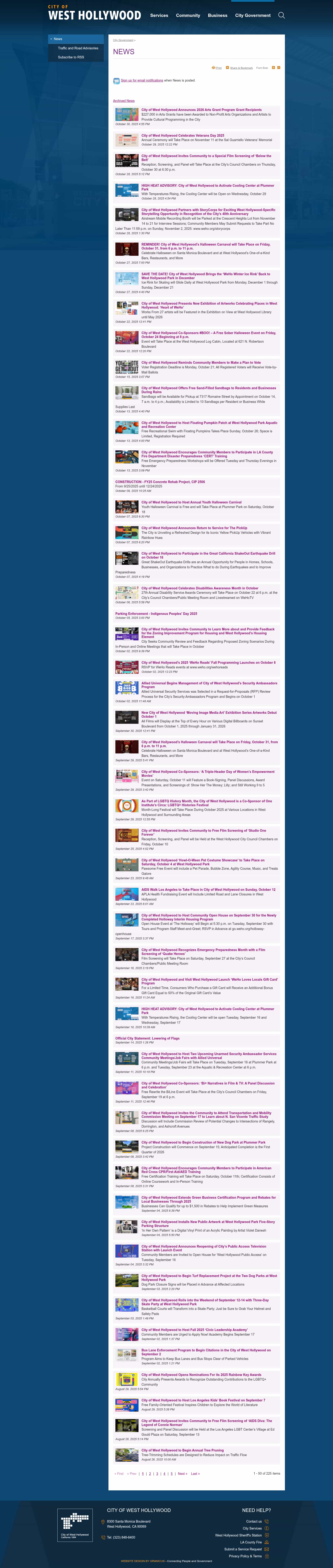 Latest website image capture