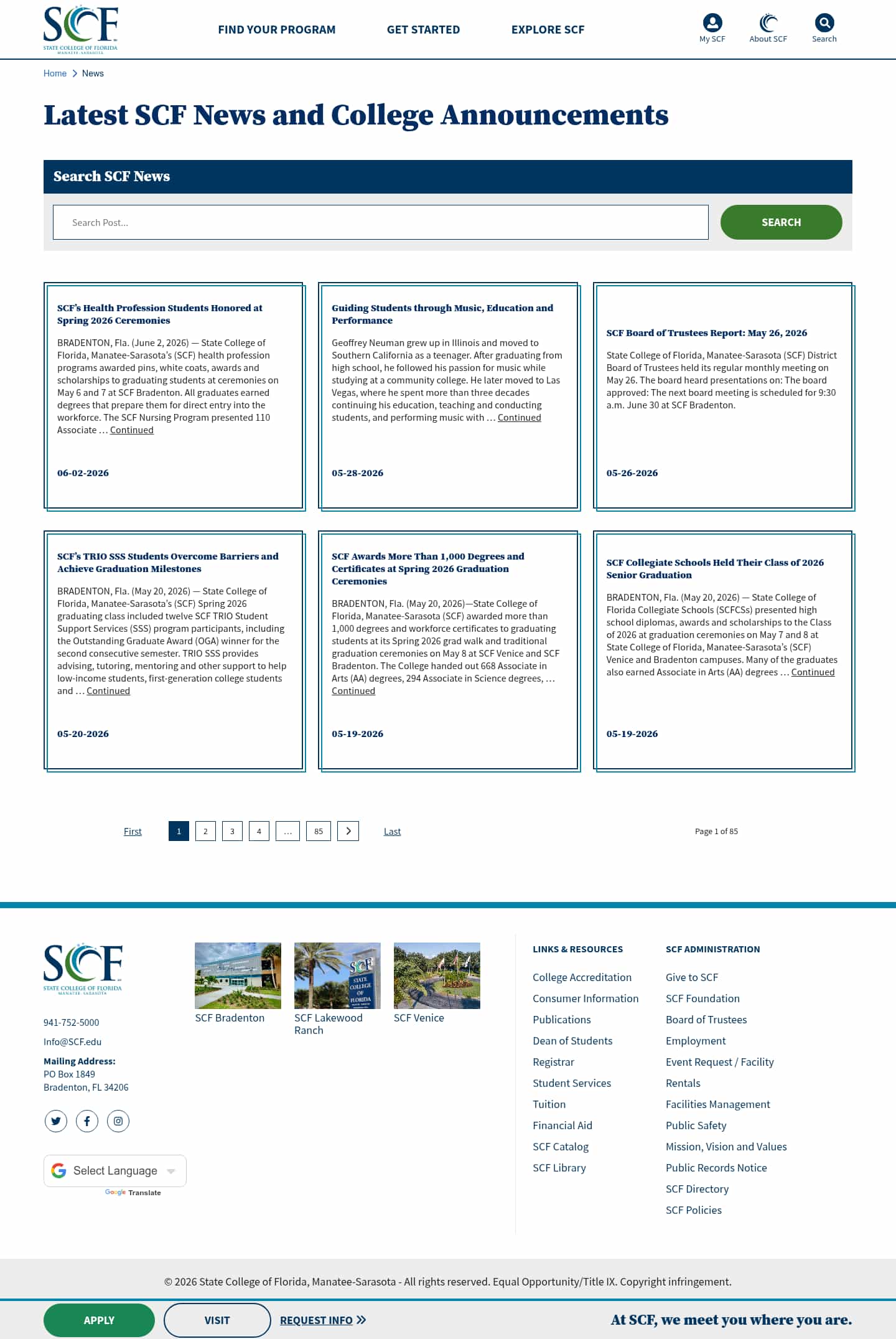 Latest website image capture