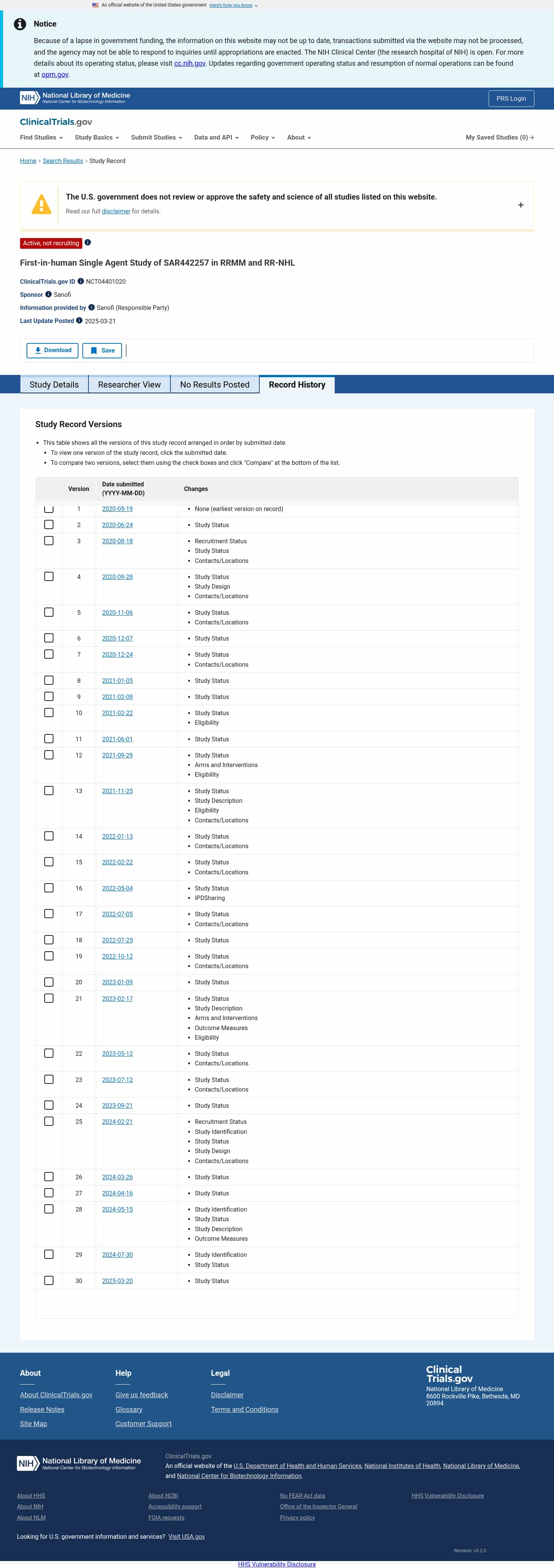 Latest website image capture