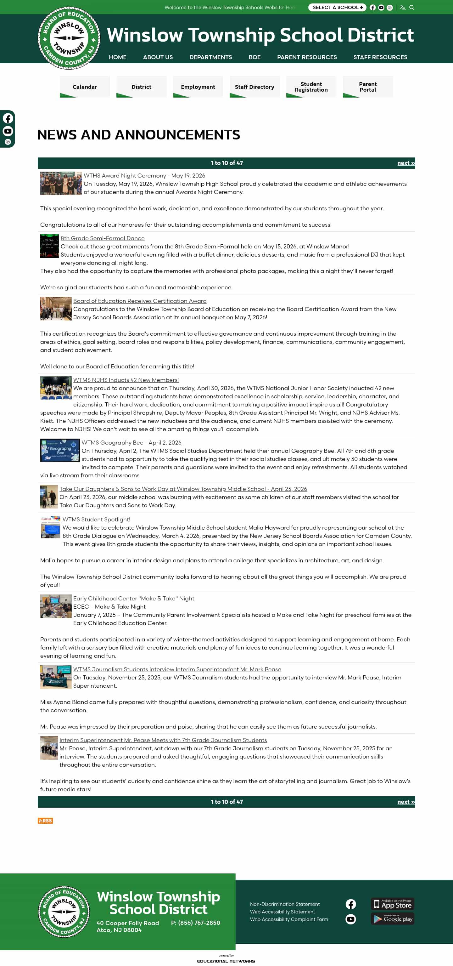 Latest website image capture