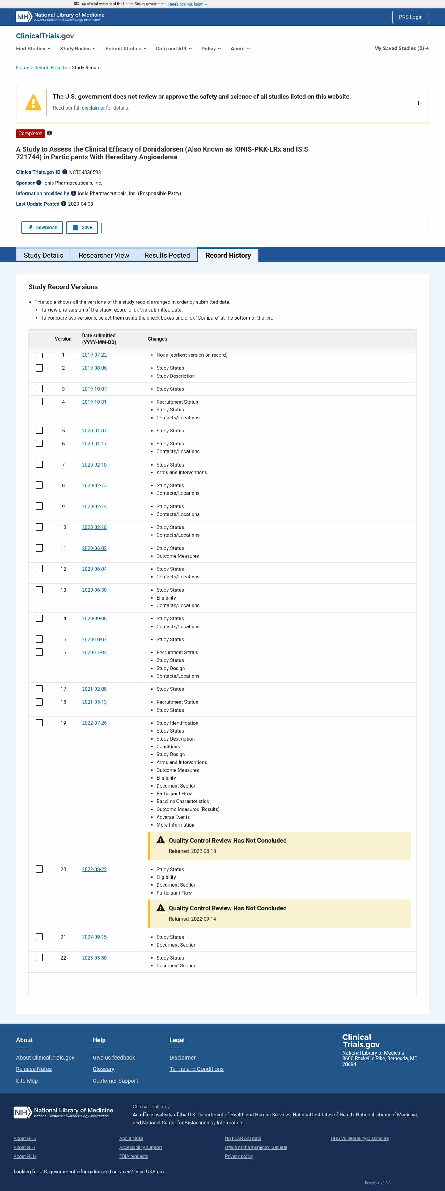 Latest website image capture