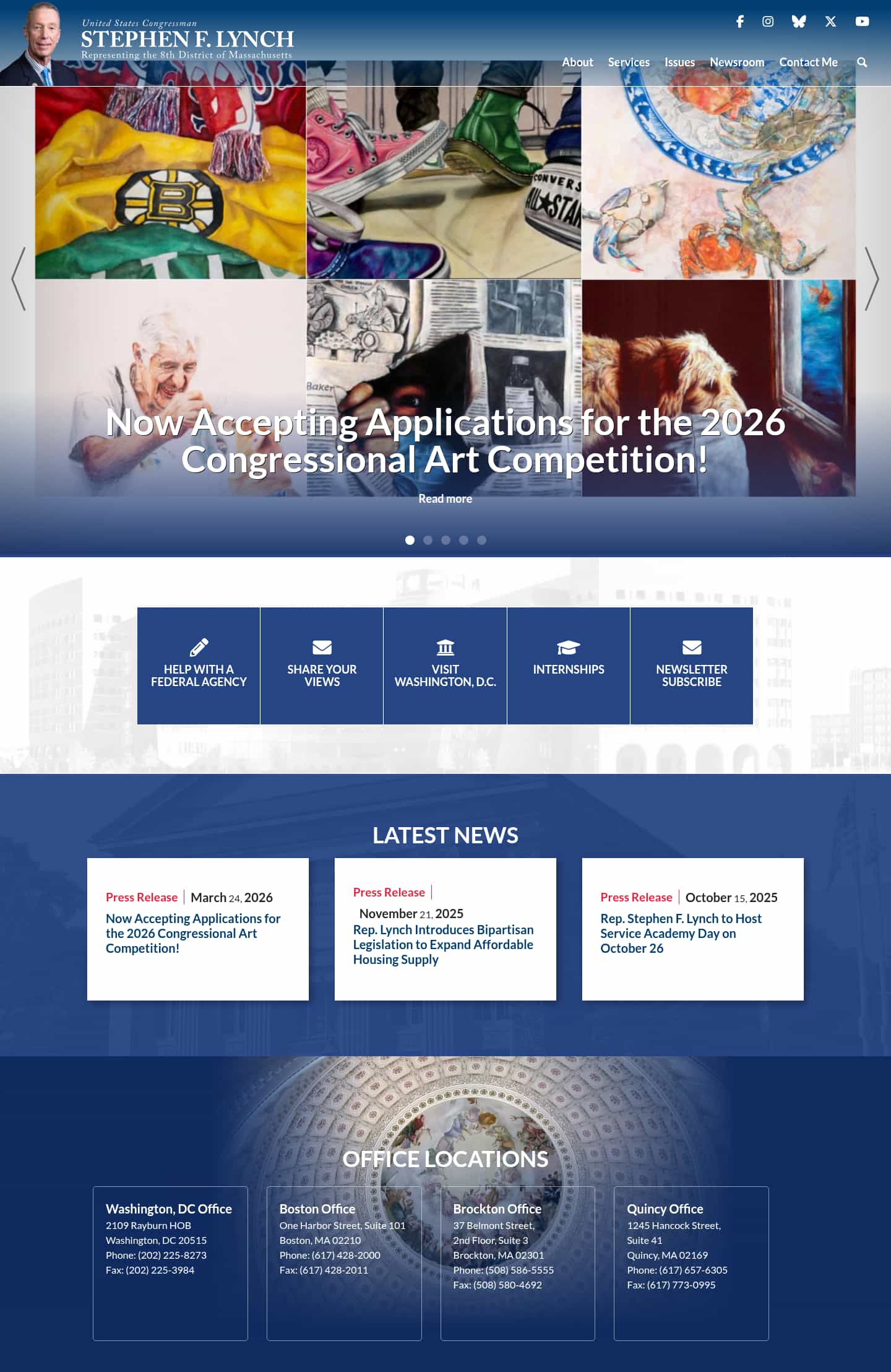 Latest website image capture