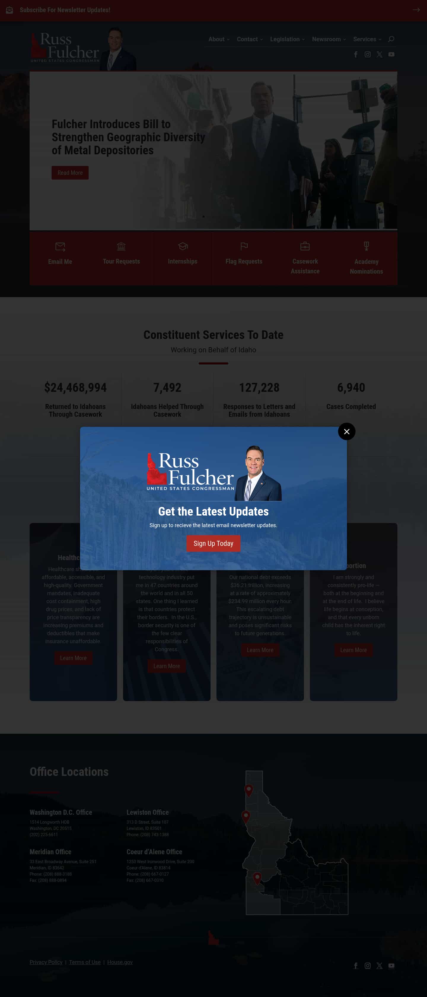 Latest website image capture