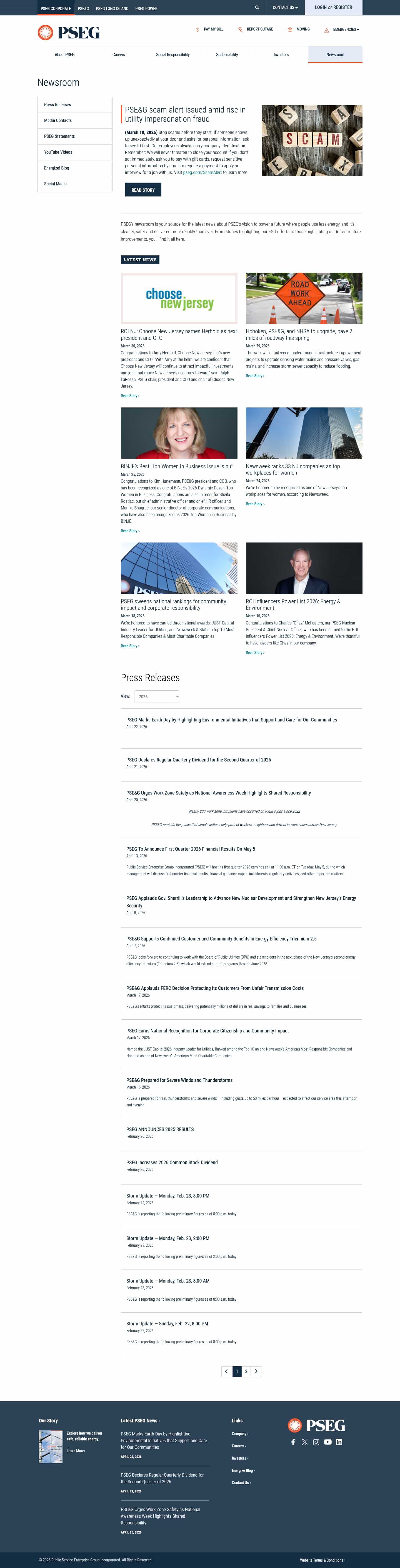 Latest website image capture