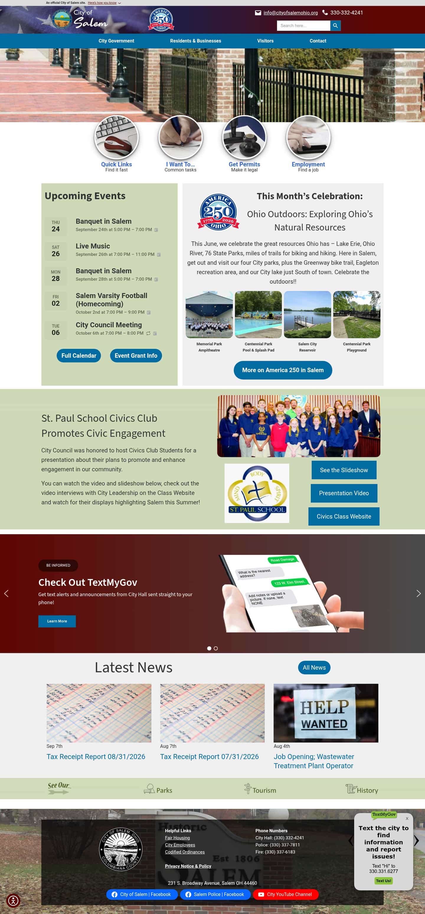 Latest website image capture