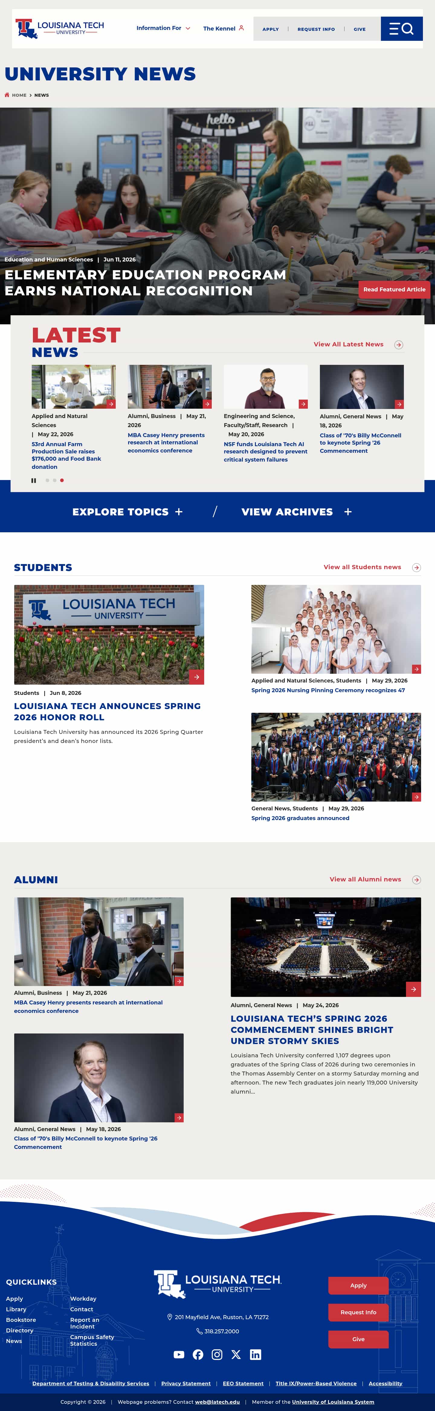Latest website image capture