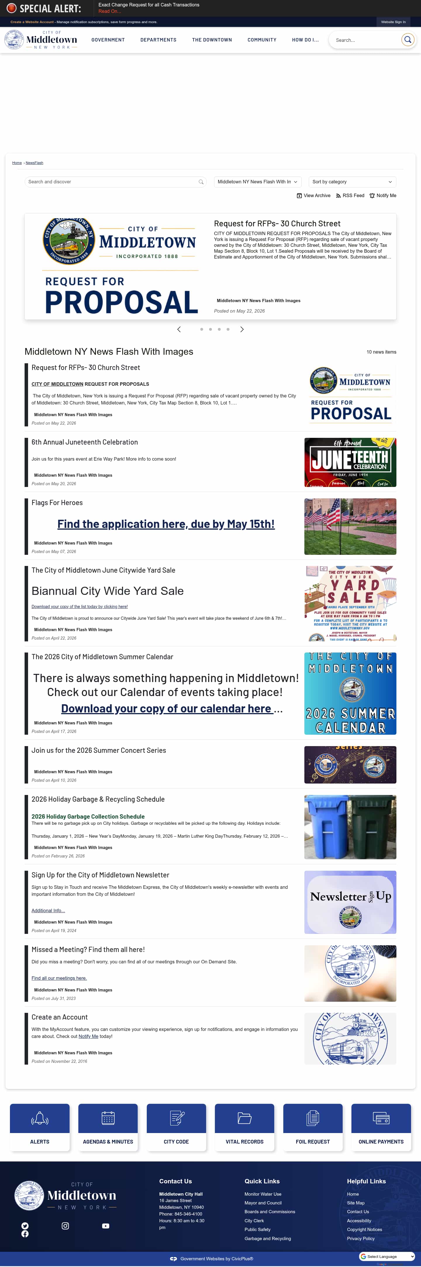 Latest website image capture