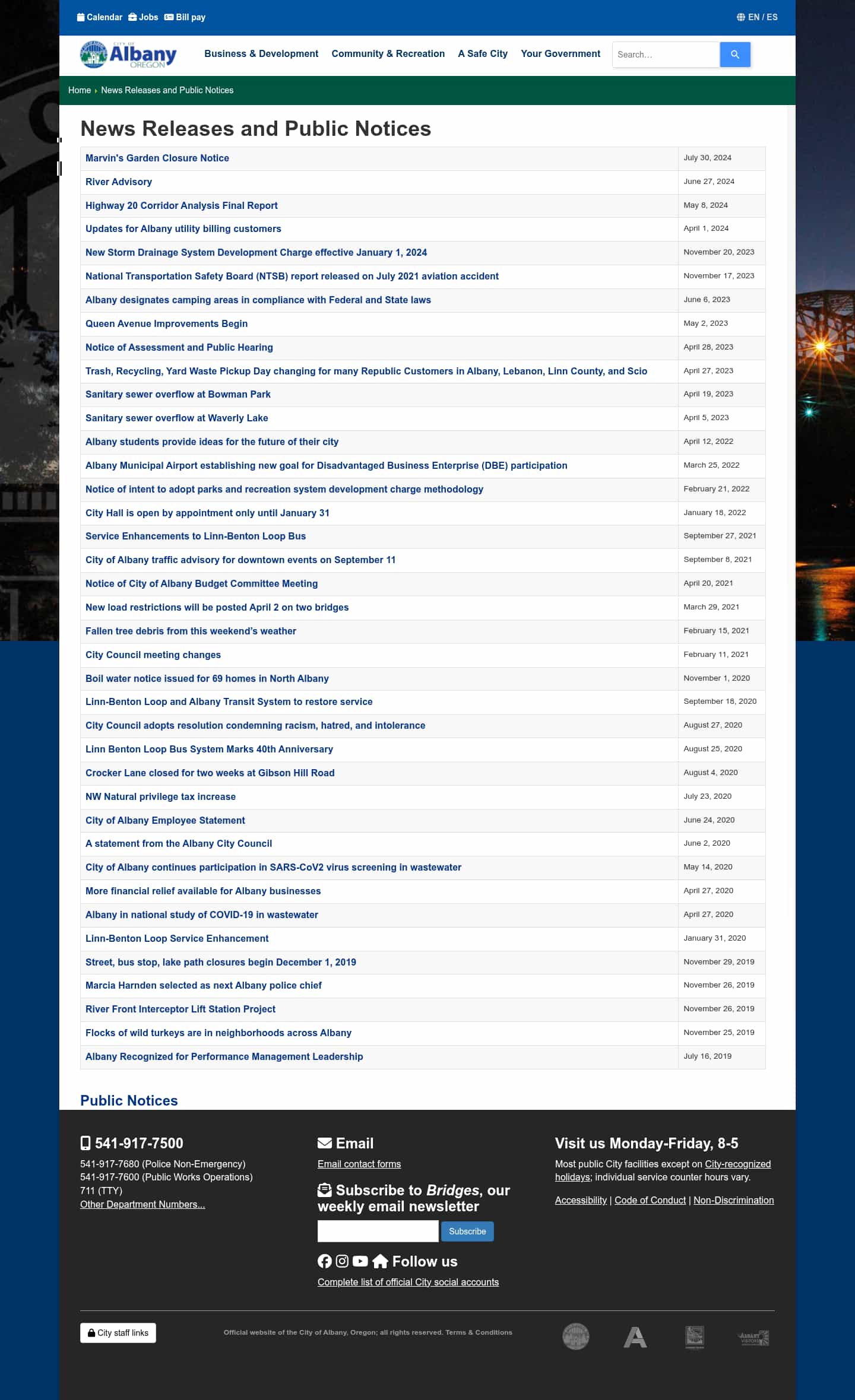 Latest website image capture