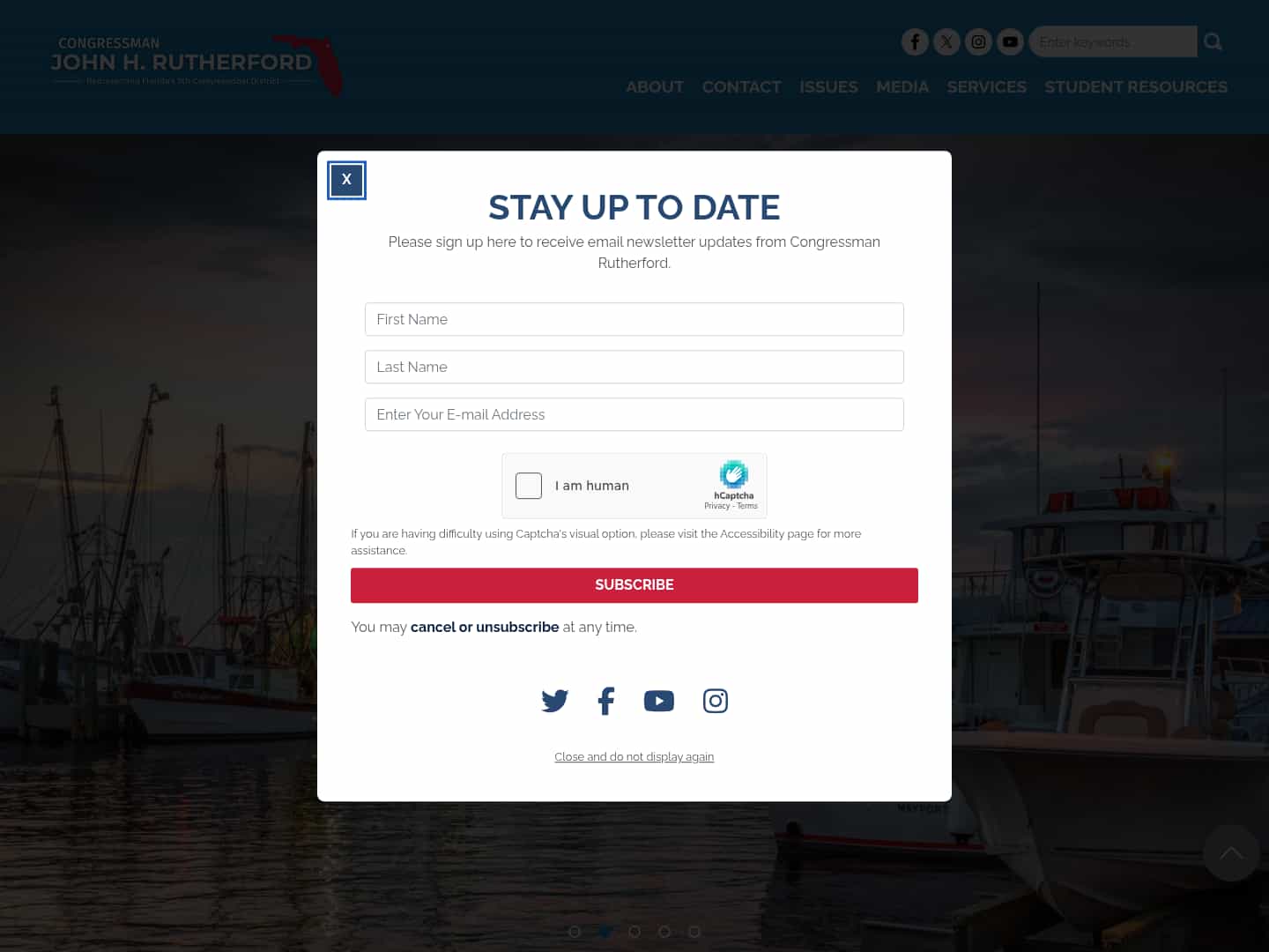 Latest website image capture