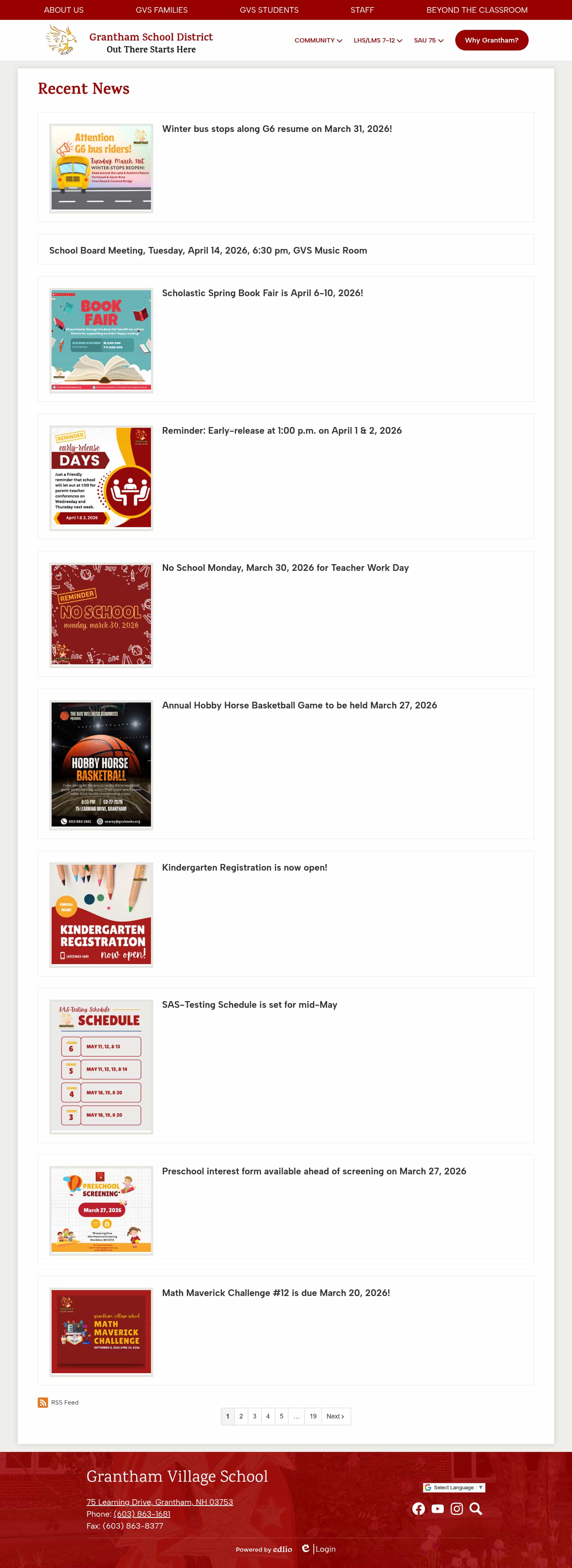 Latest website image capture