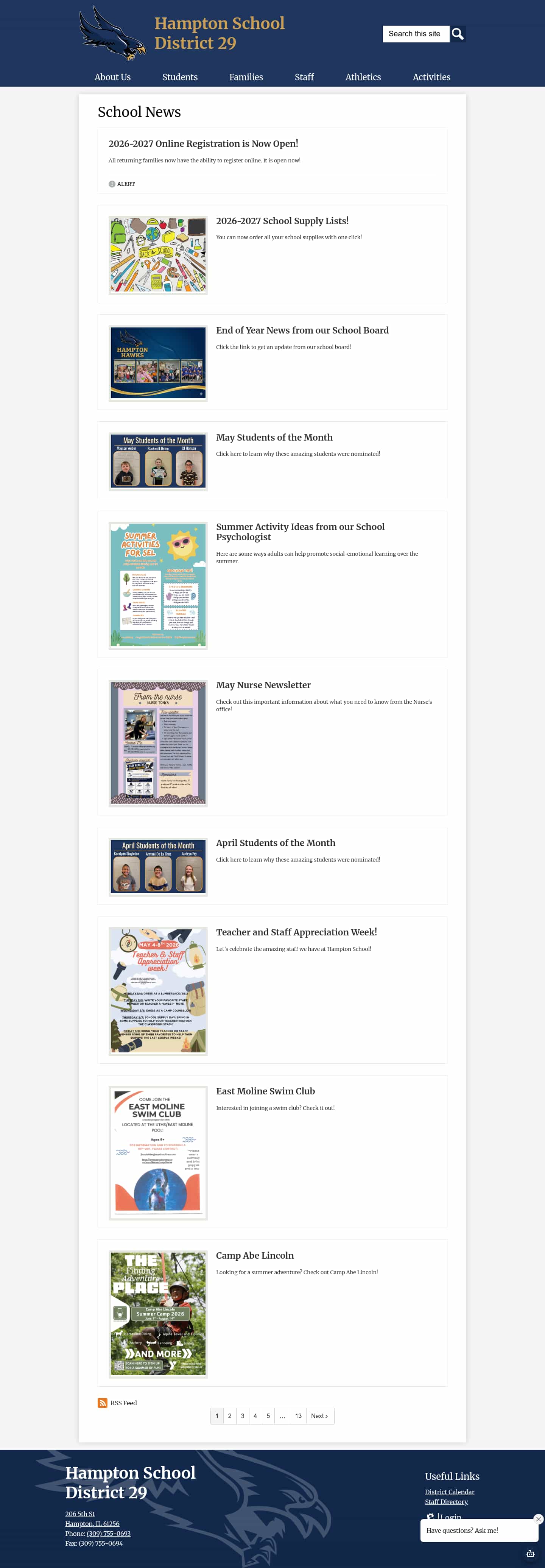 Latest website image capture