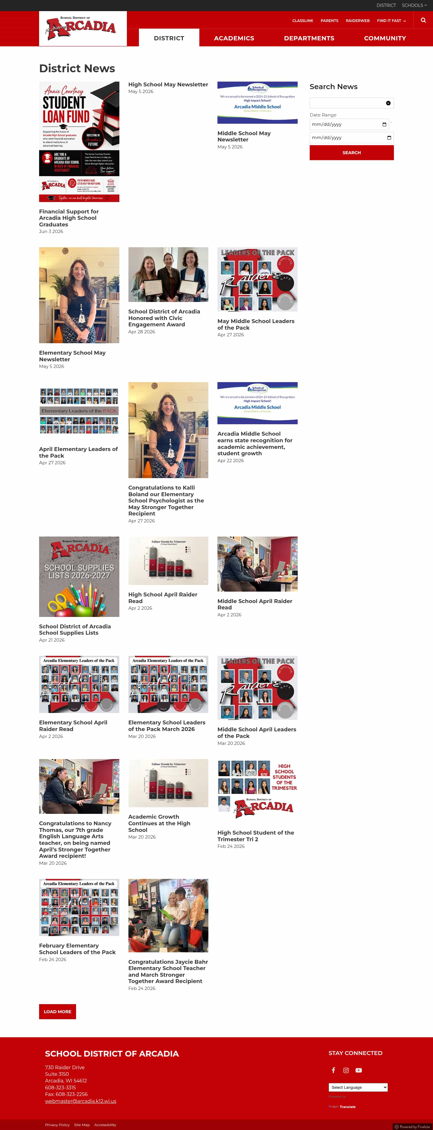 Latest website image capture
