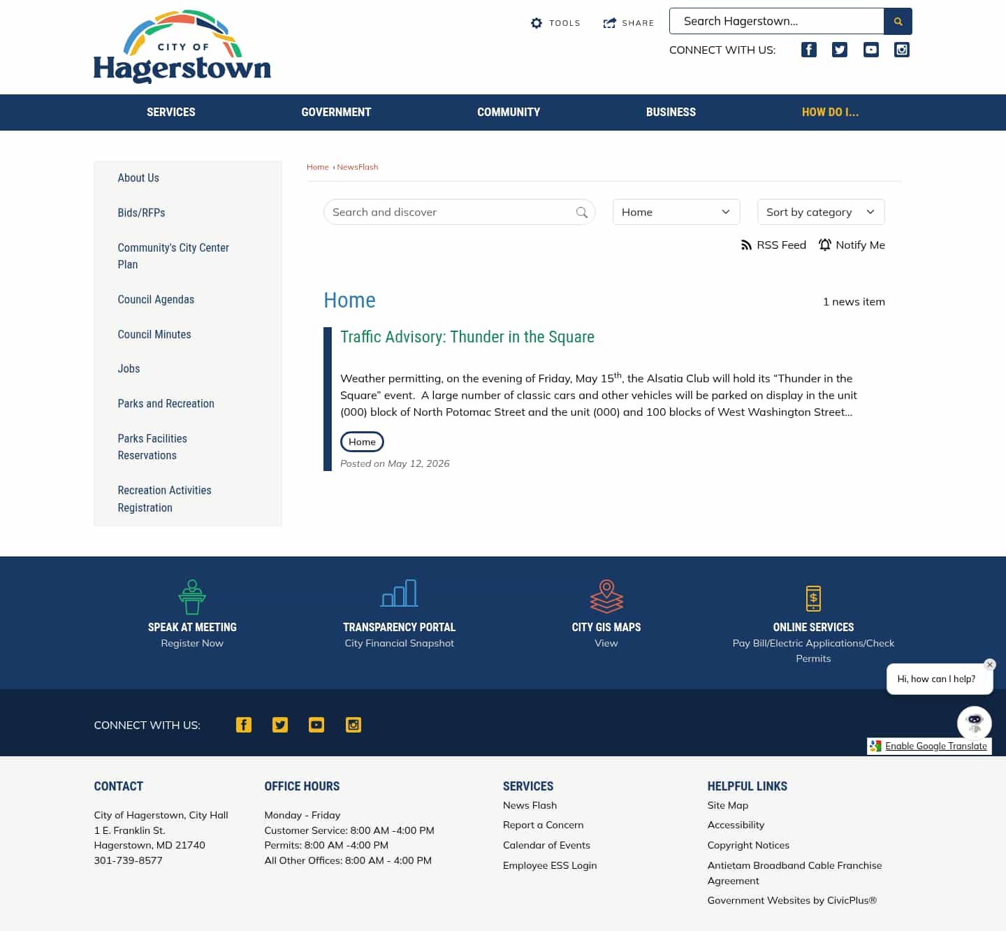 Latest website image capture