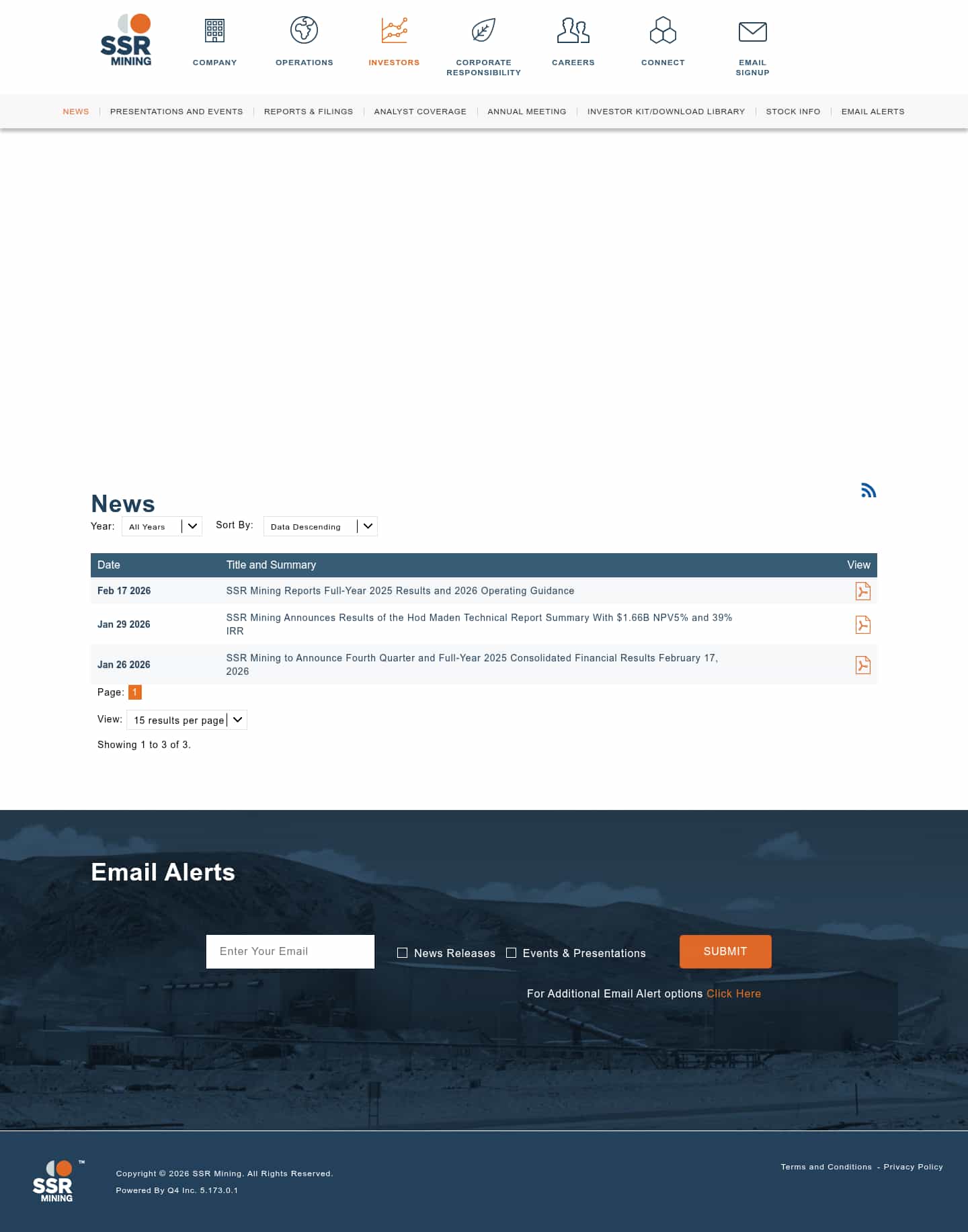 Latest website image capture