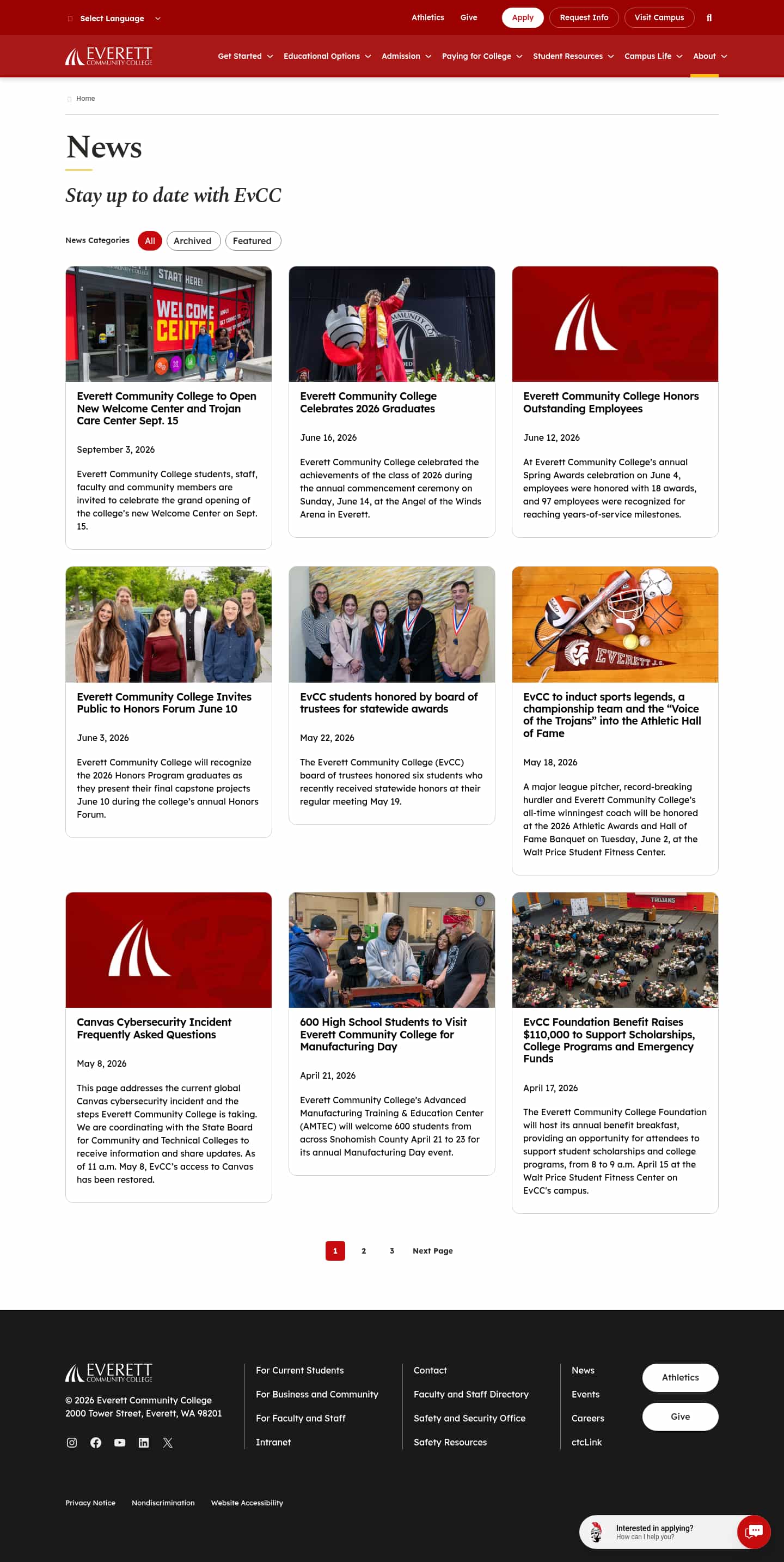 Latest website image capture