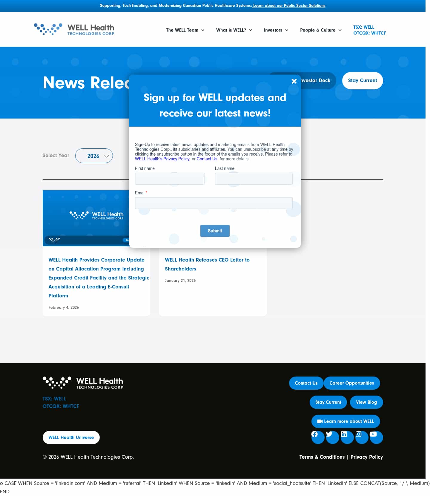 Latest website image capture