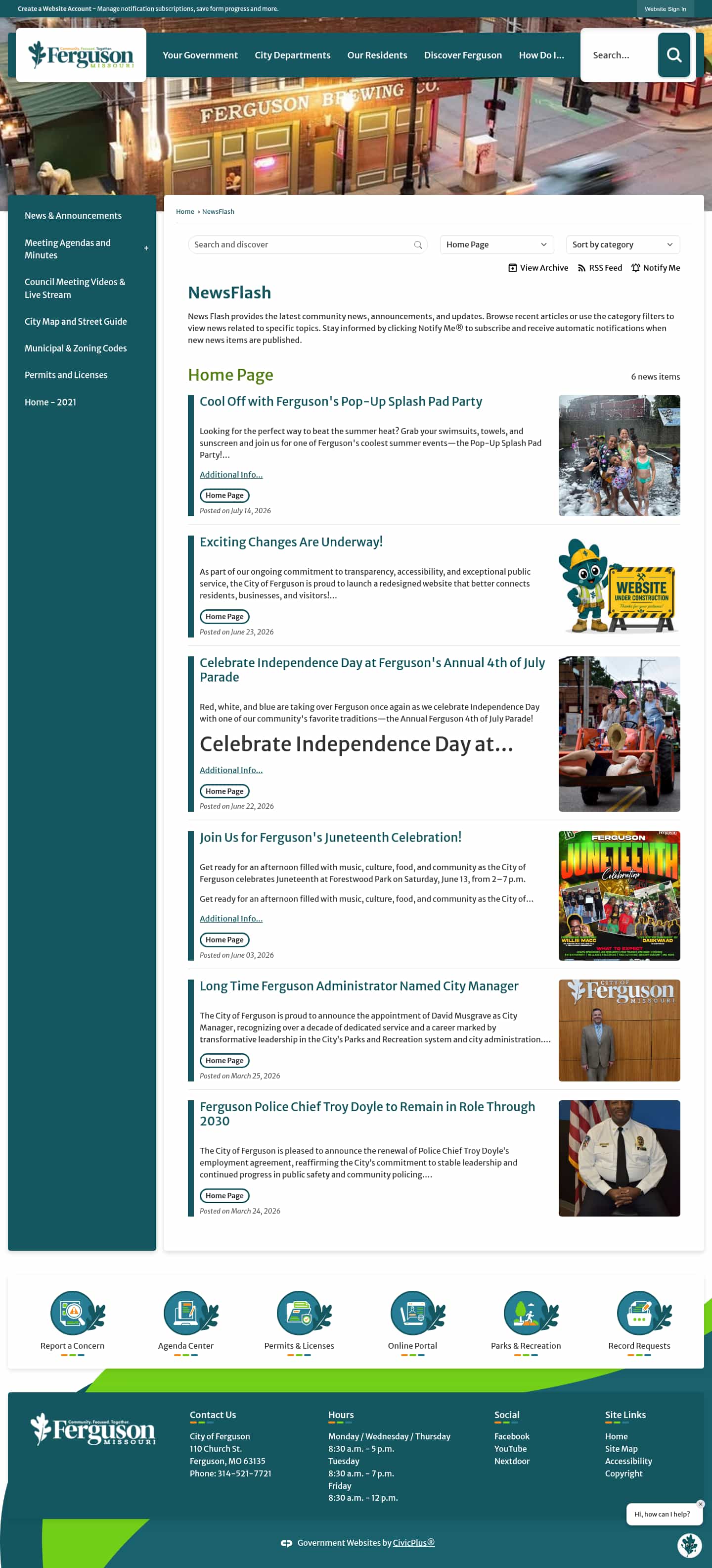 Latest website image capture