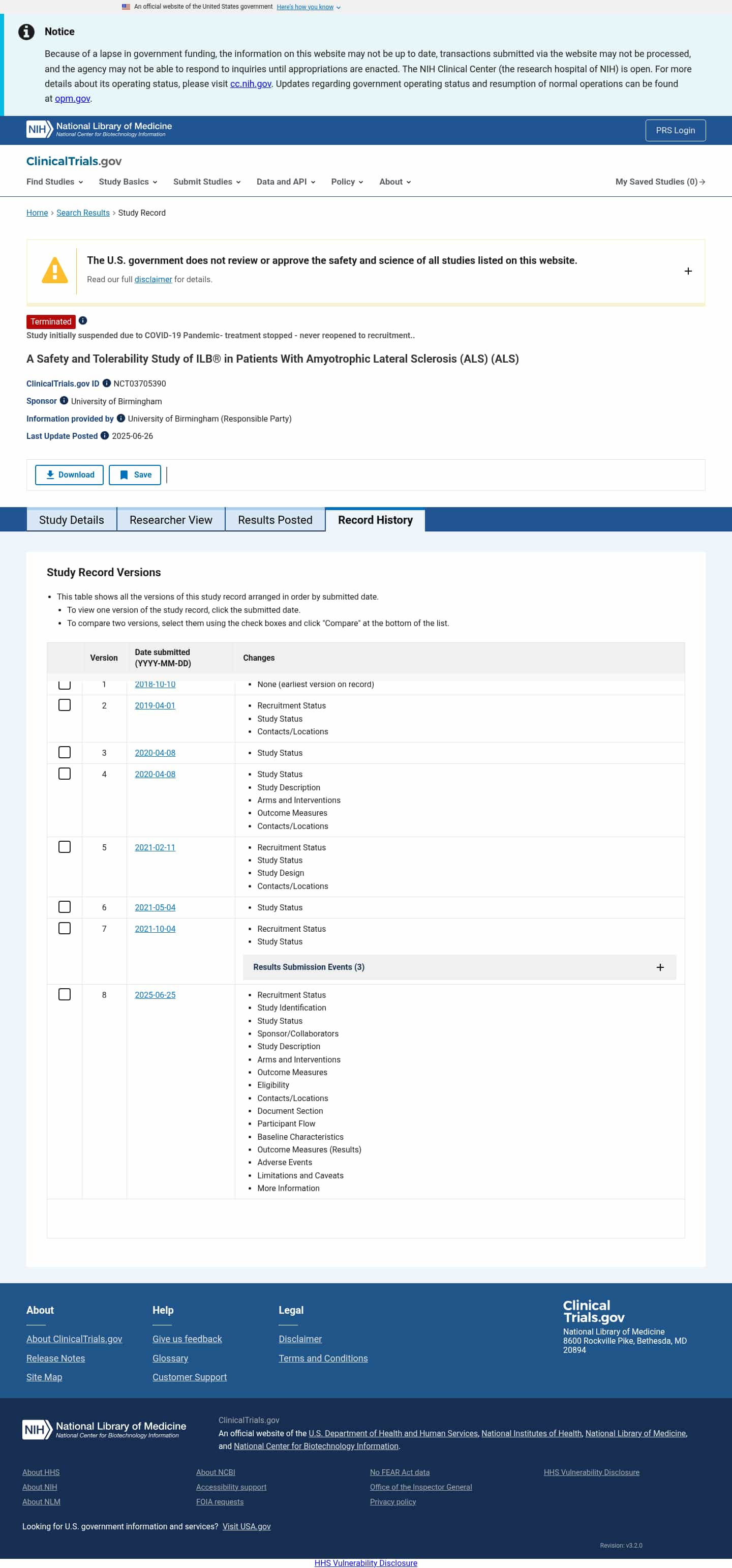 Latest website image capture