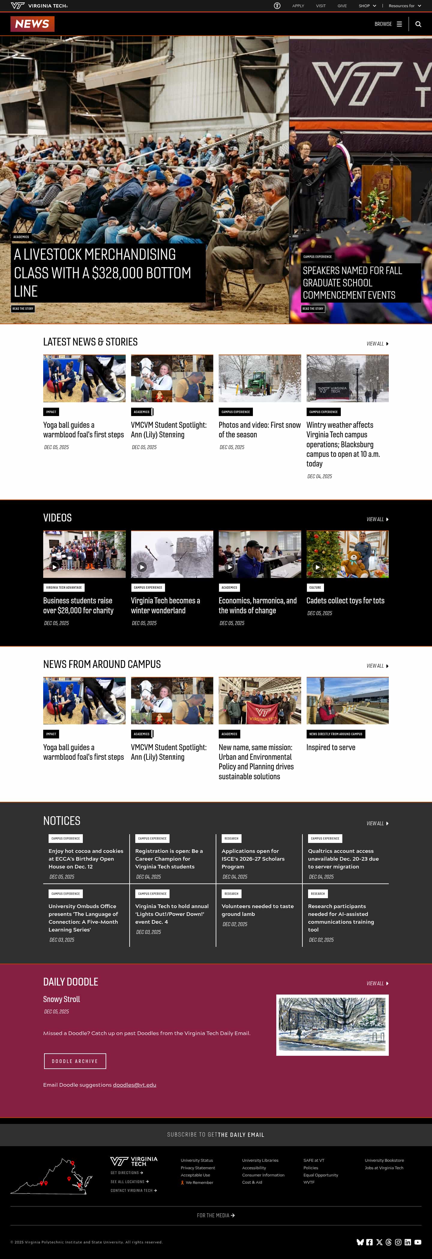 Latest website image capture